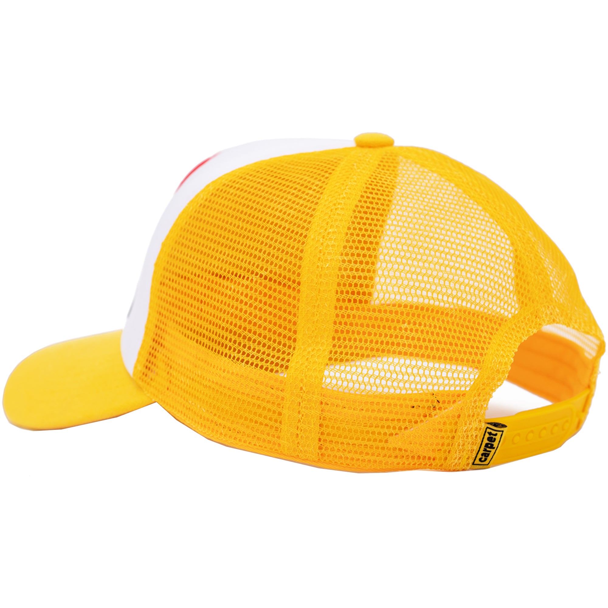 Carpet Company Heart Trucker Cap Yellow