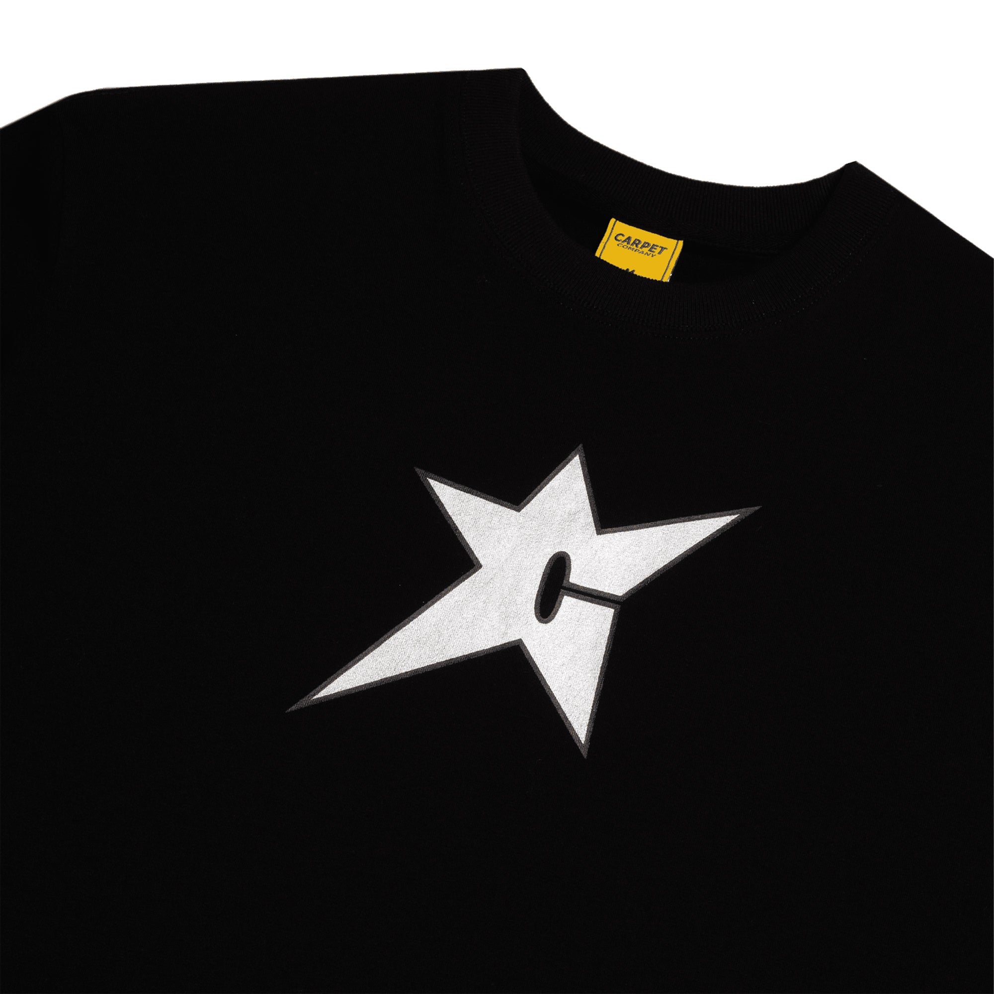 Carpet Company C-Star Metallic Tee Black