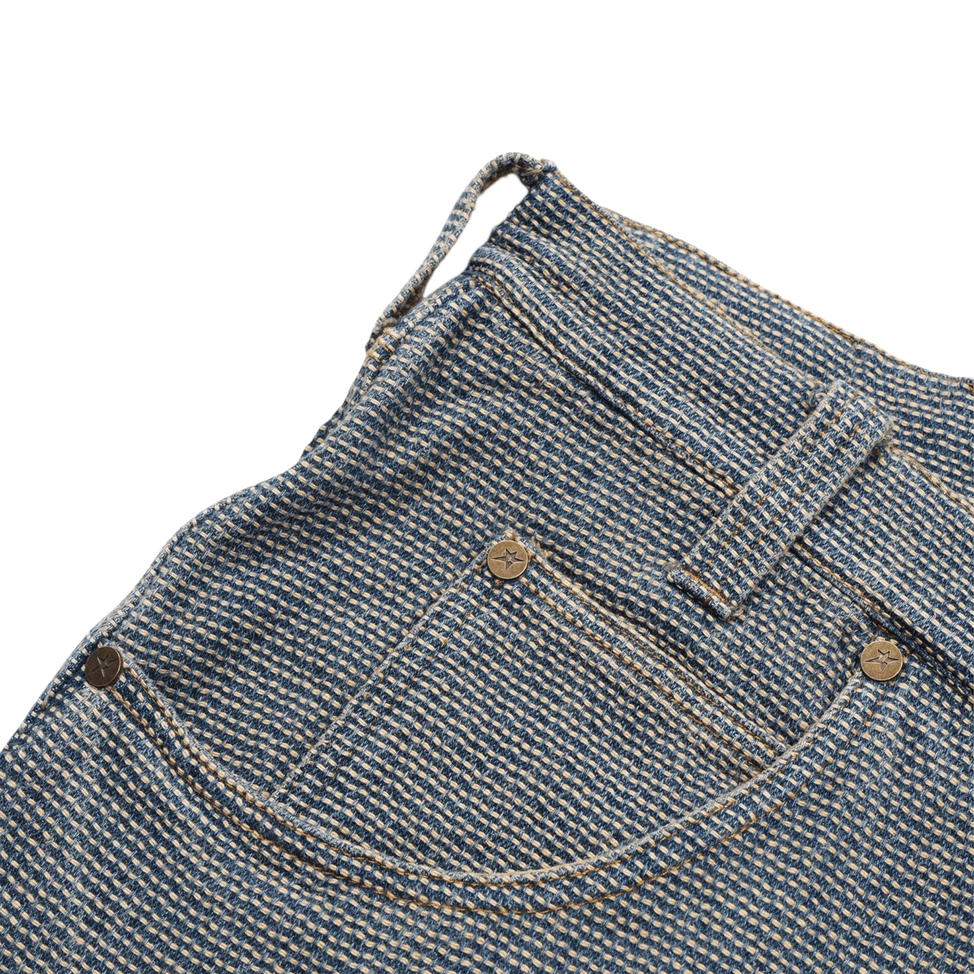 Carpet Company Interlock Stitch Denim Jean Black