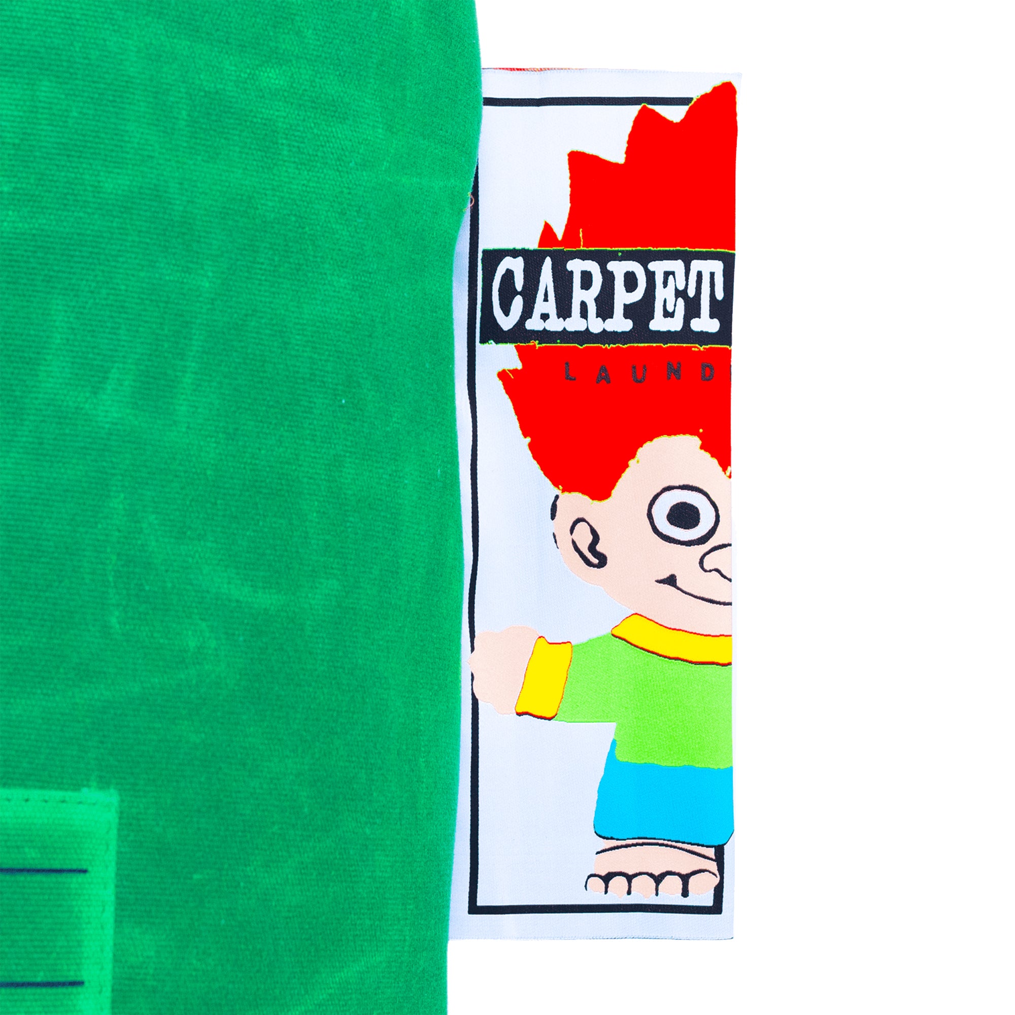 Carpet Company Kid Peeing Canvas Laundry Bag