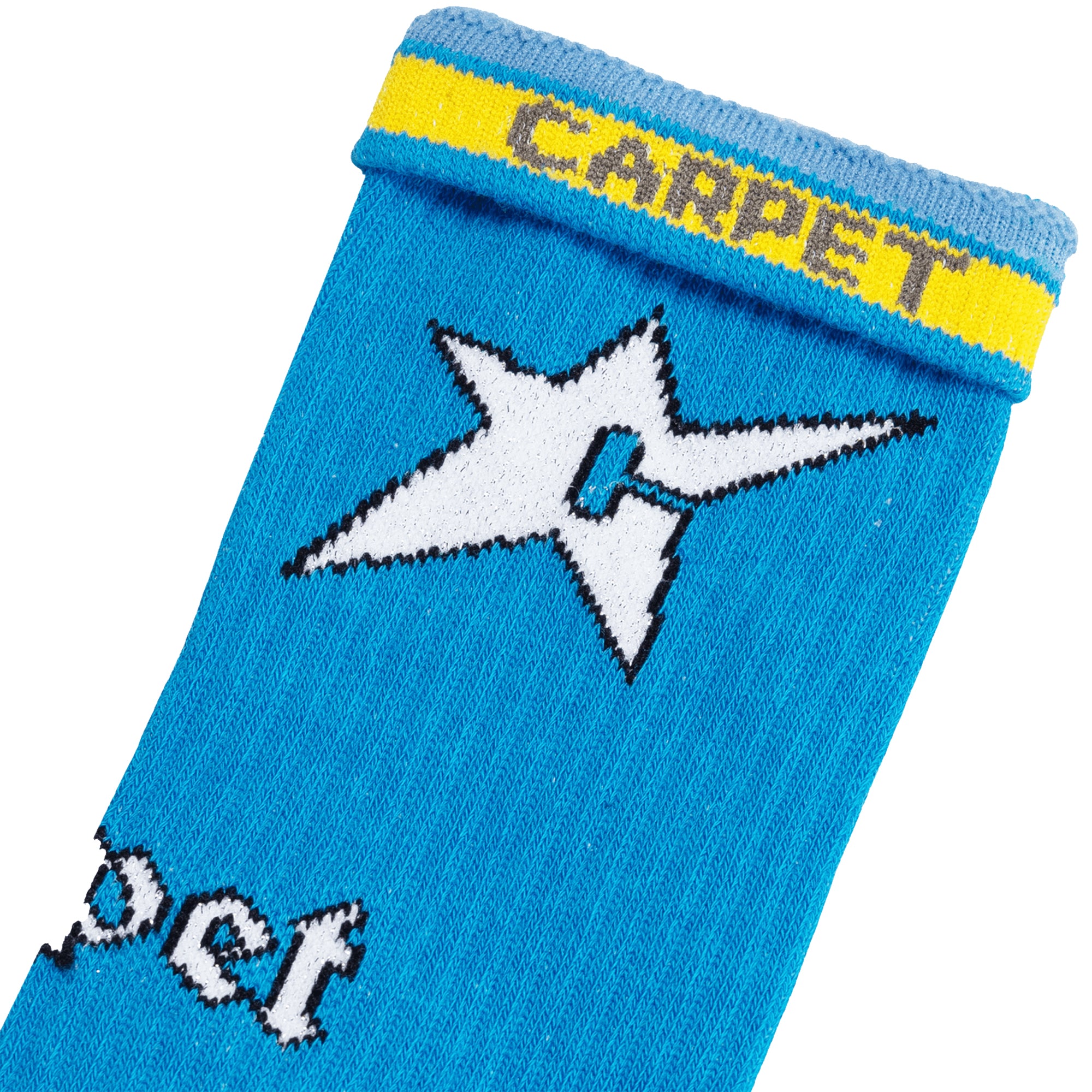 Carpet Company C-Star Socks Blue/Silver