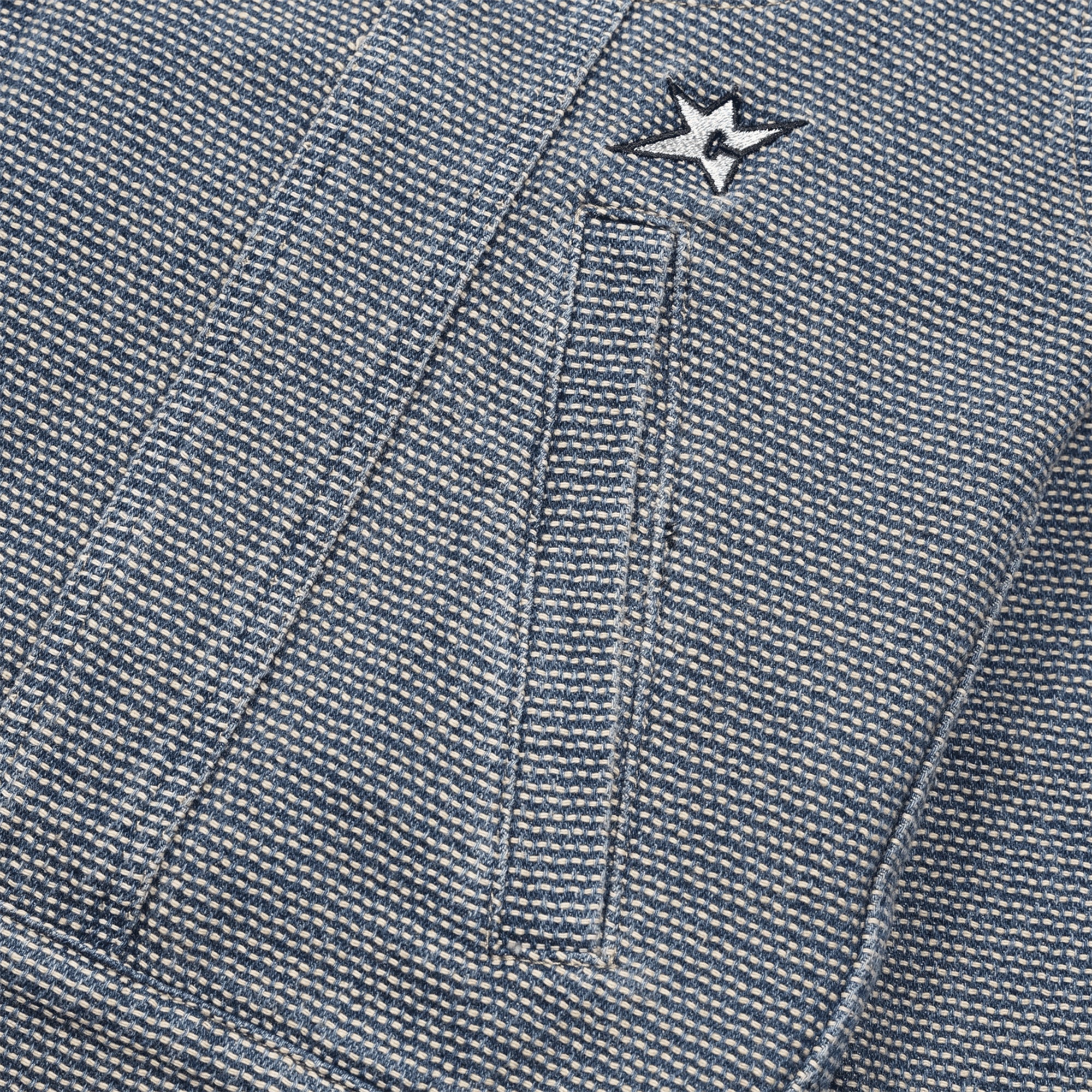 Carpet Company Interlock Stitch Denim Jacket Black