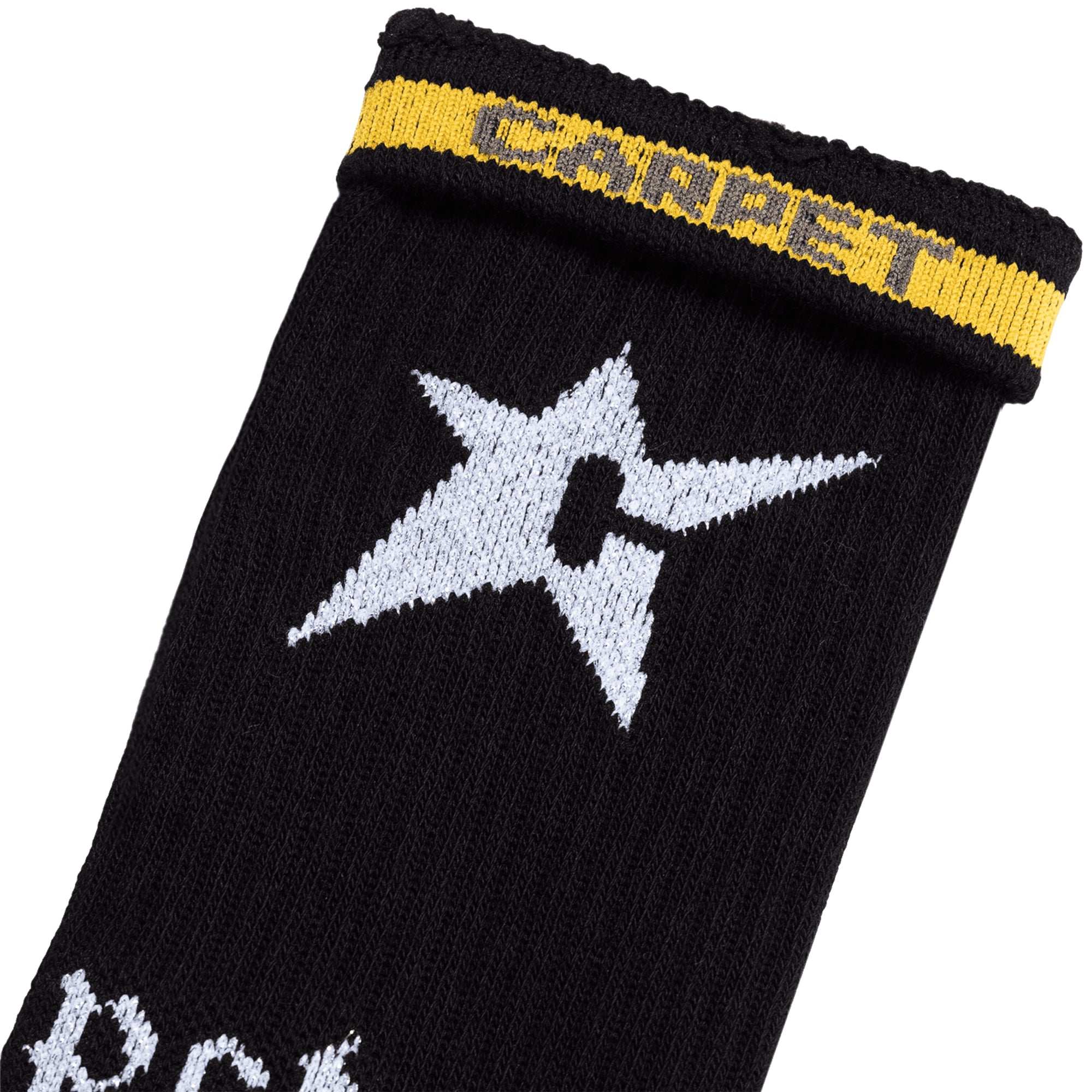 Carpet Company C-Star Socks Black/Silver