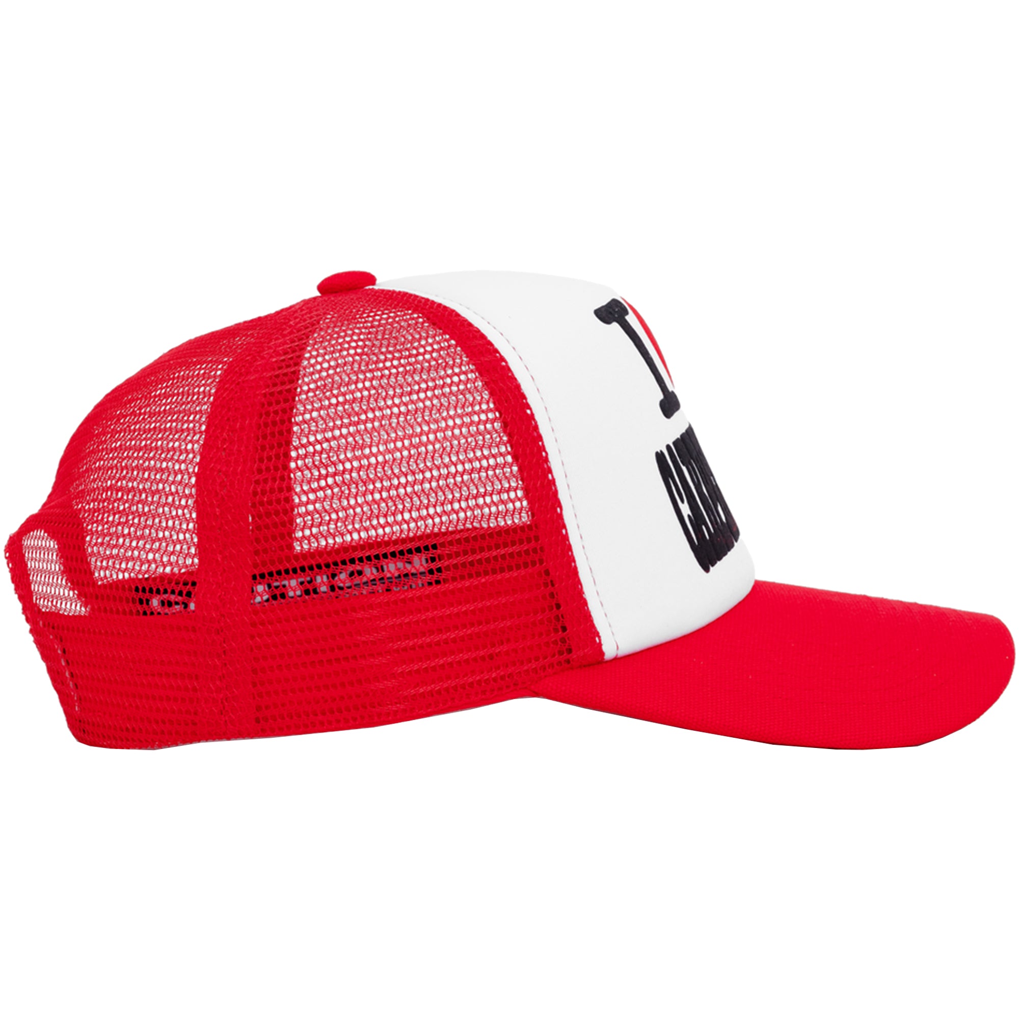 Carpet Company Heart Trucker Cap Red