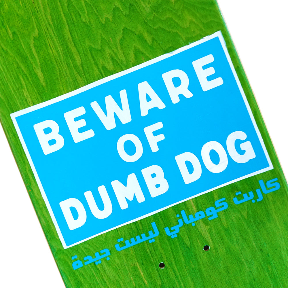 Carpet Company Dumb Dog Skateboard Deck 8.38"