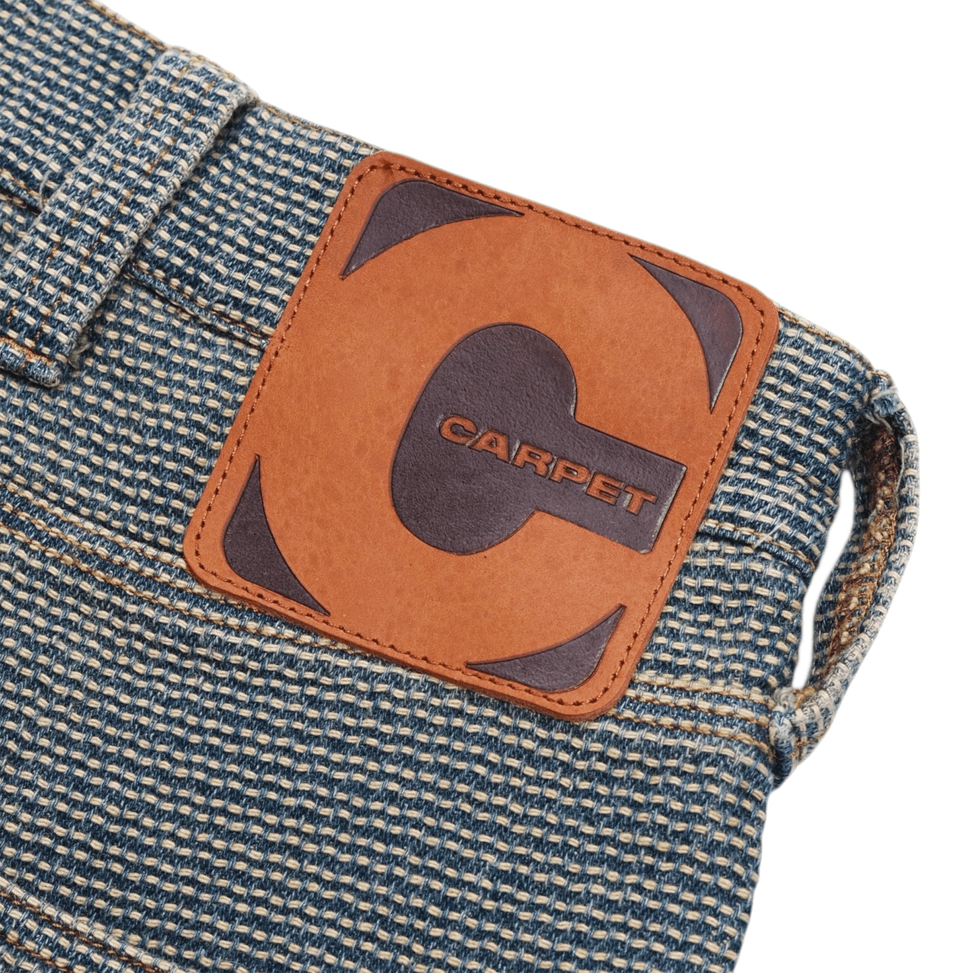 Carpet Company Interlock Stitch Denim Jean Black