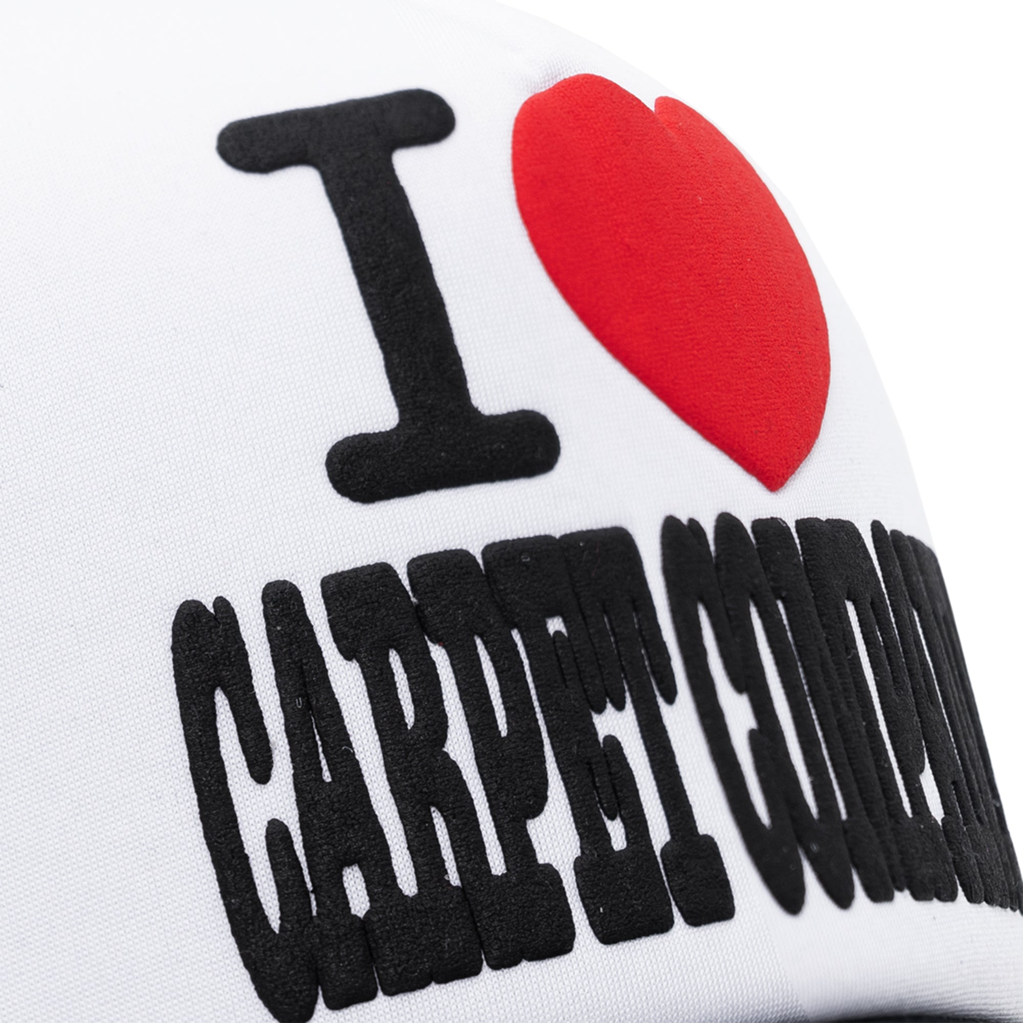 Carpet Company Heart Trucker Cap Black