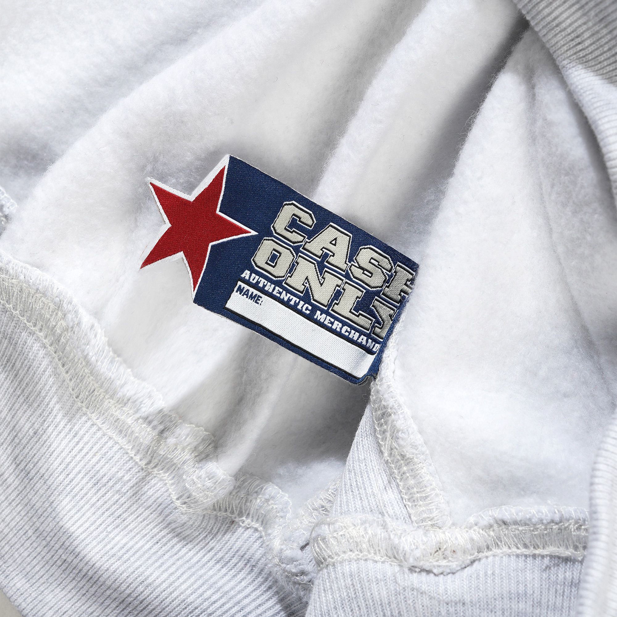 Cash Only Heavy-Weight Crewneck Ash