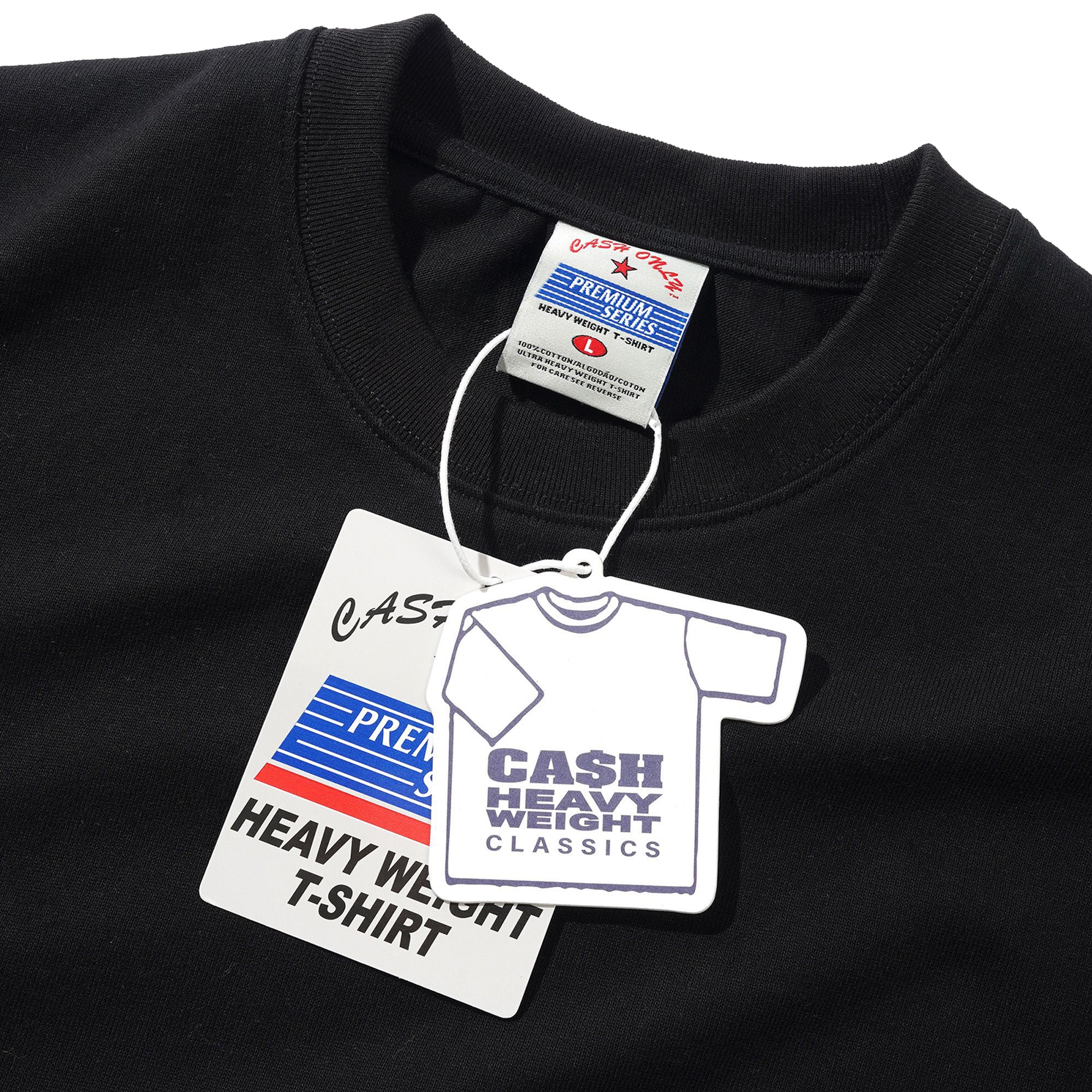 Cash Only Heavy-Weight Tee Black