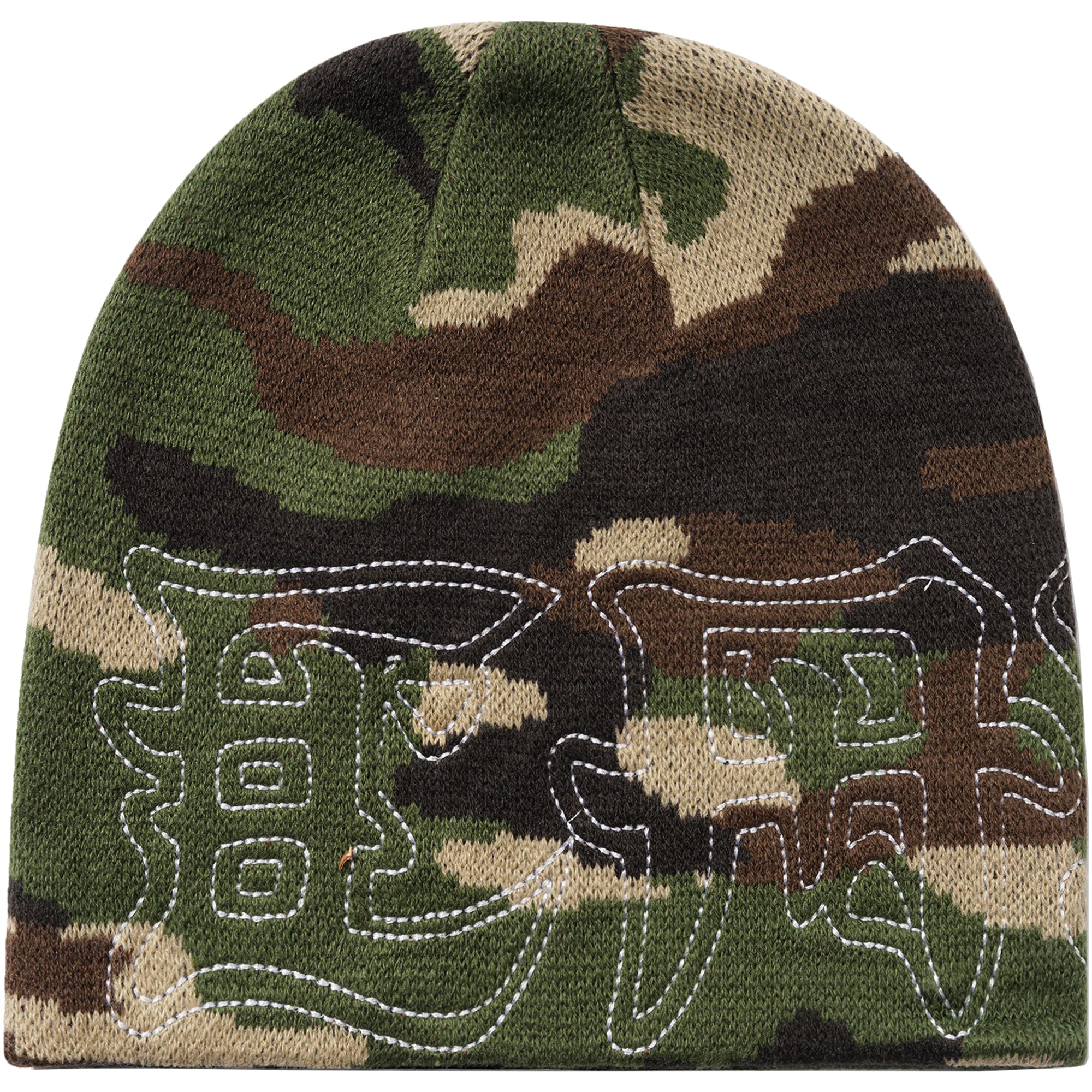 Cash Only Cash Skully Beanie Camo