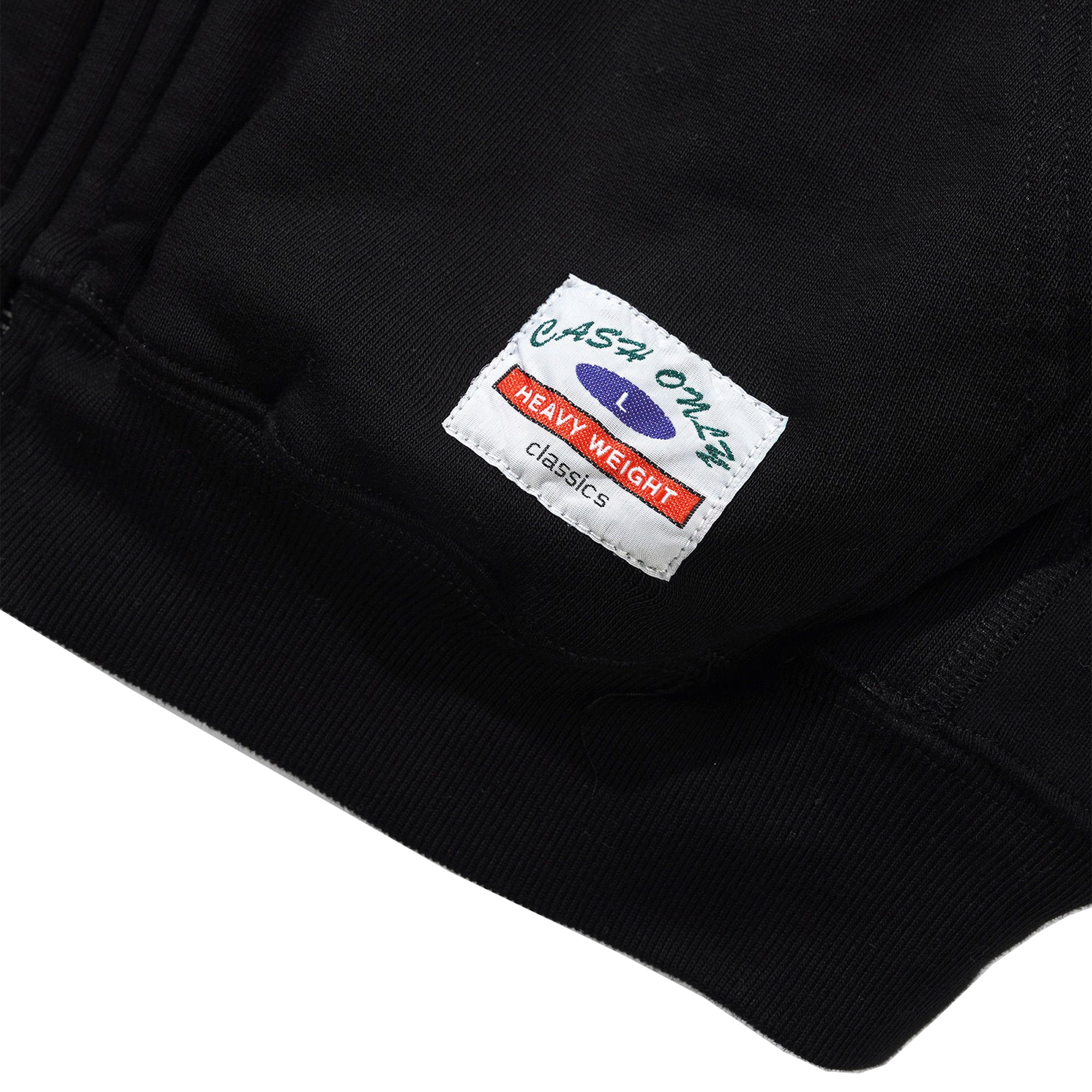Cash Only Heavy-Weight Zip-Thru Hood Black