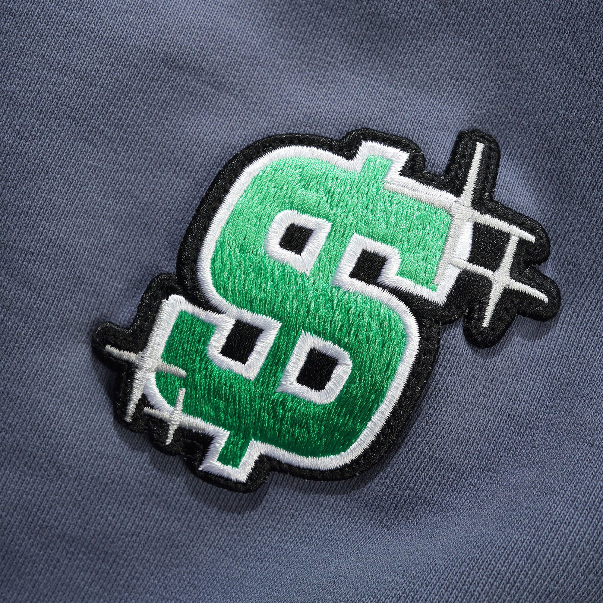 Cash Only Service Zip-Thru Hood Washed Navy