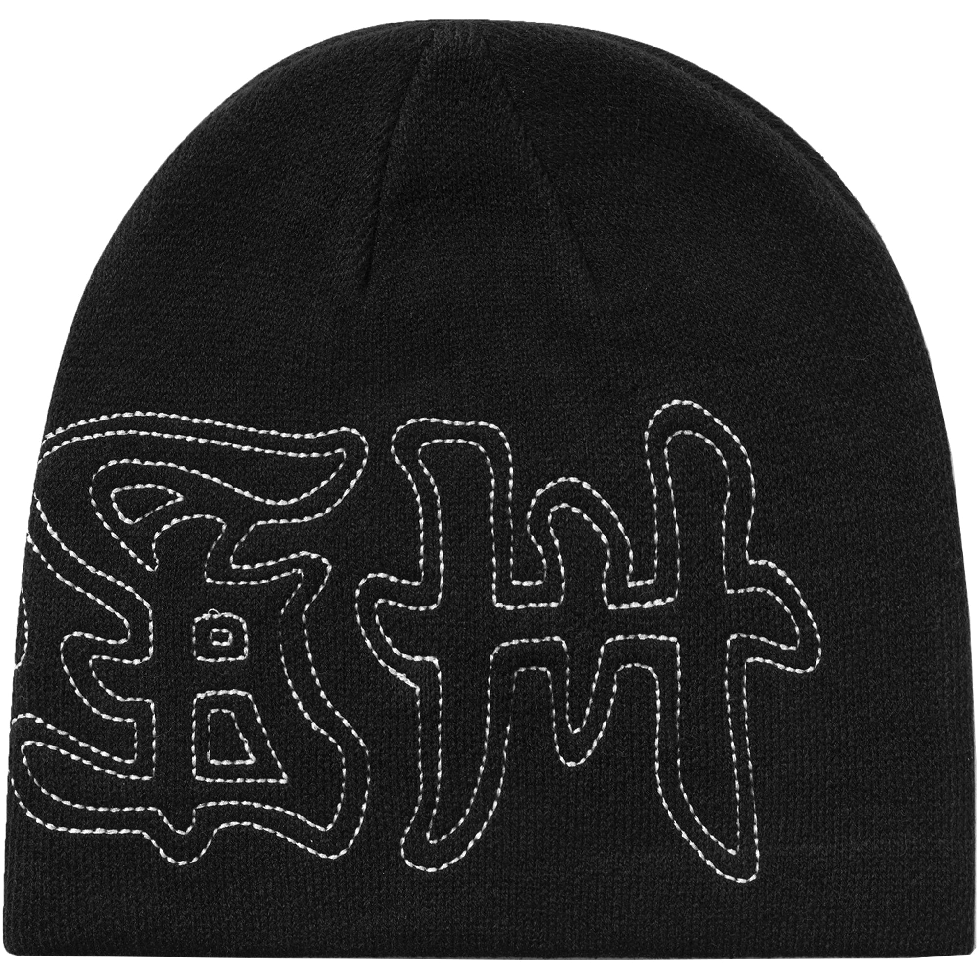 Cash Only Cash Skully Beanie Black