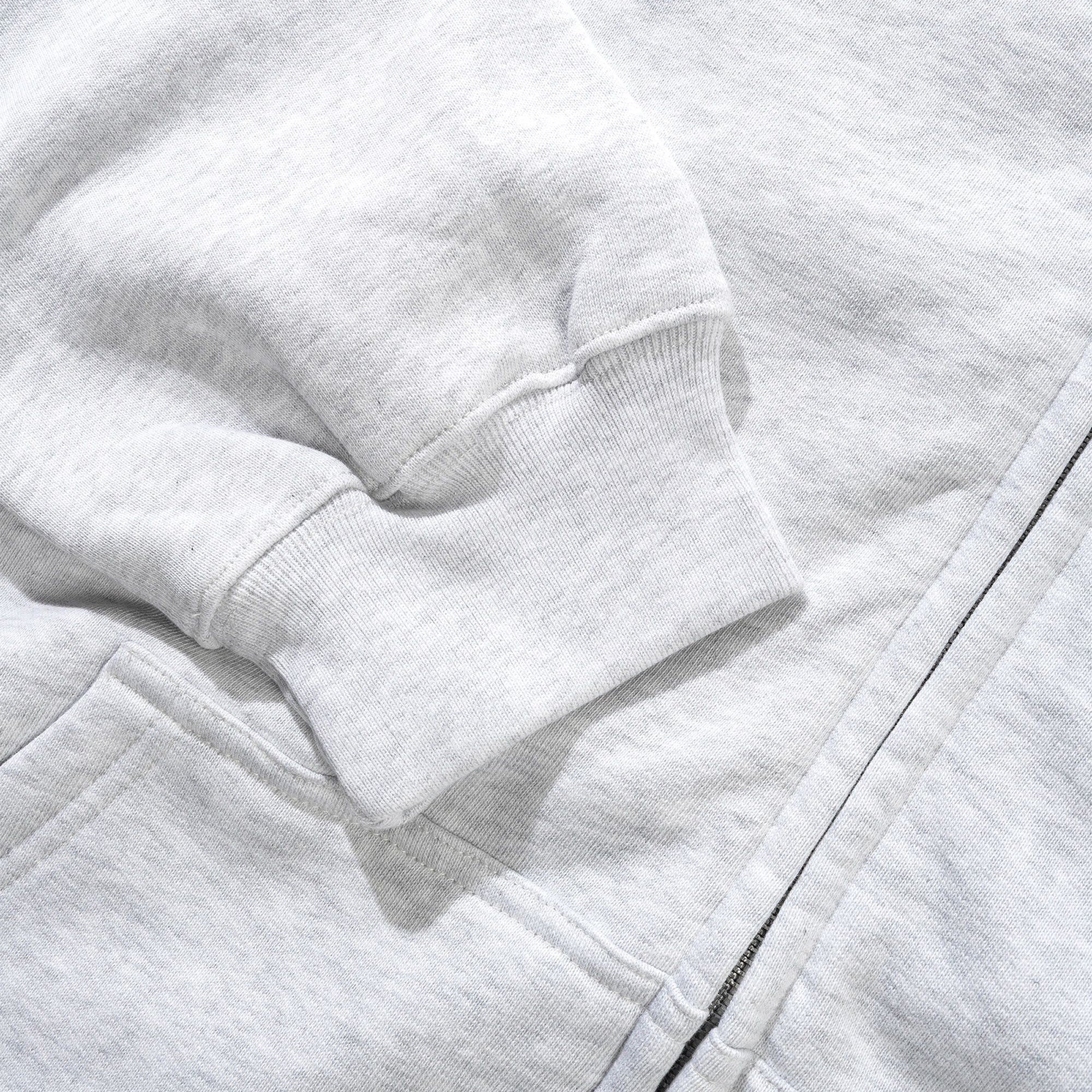 Cash Only Heavy-Weight Zip-Thru Hood Ash