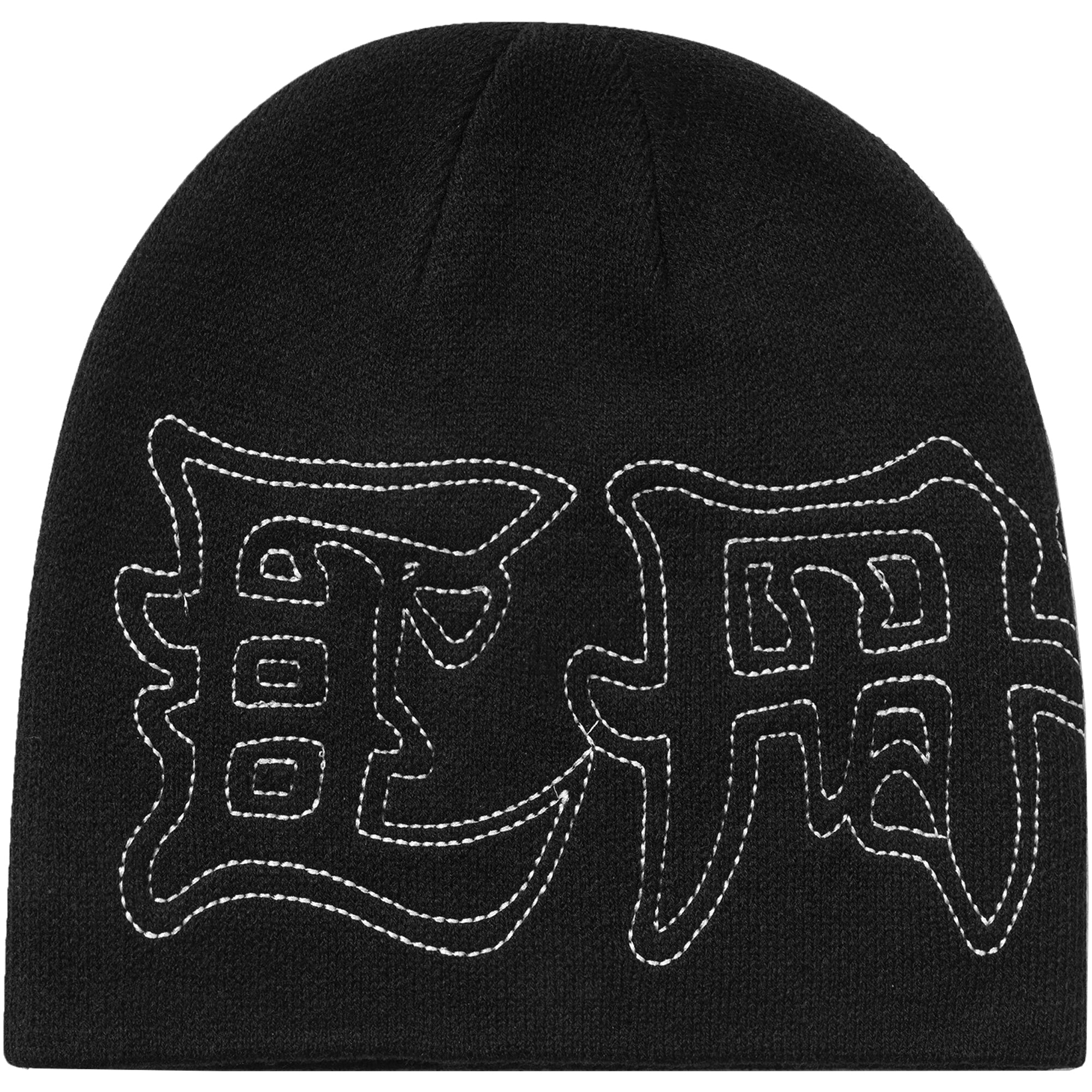 Cash Only Cash Skully Beanie Black