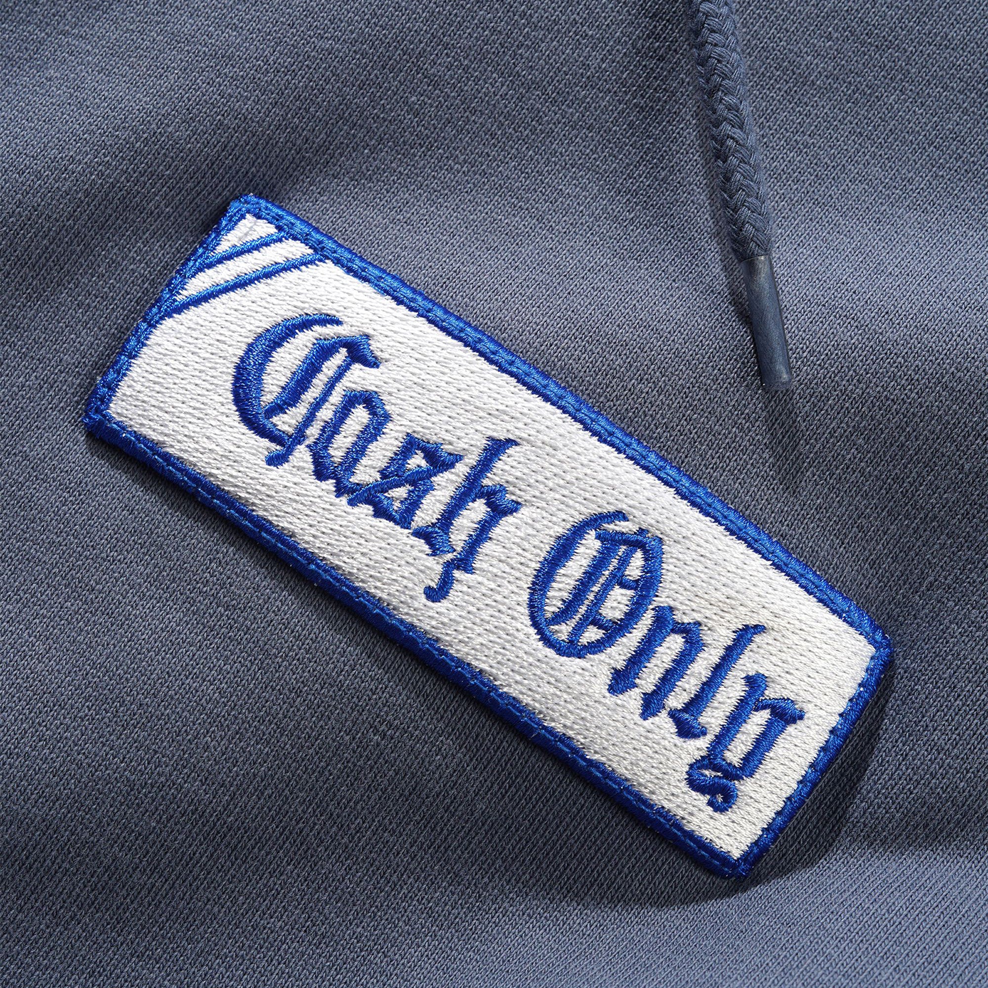 Cash Only Service Zip-Thru Hood Washed Navy