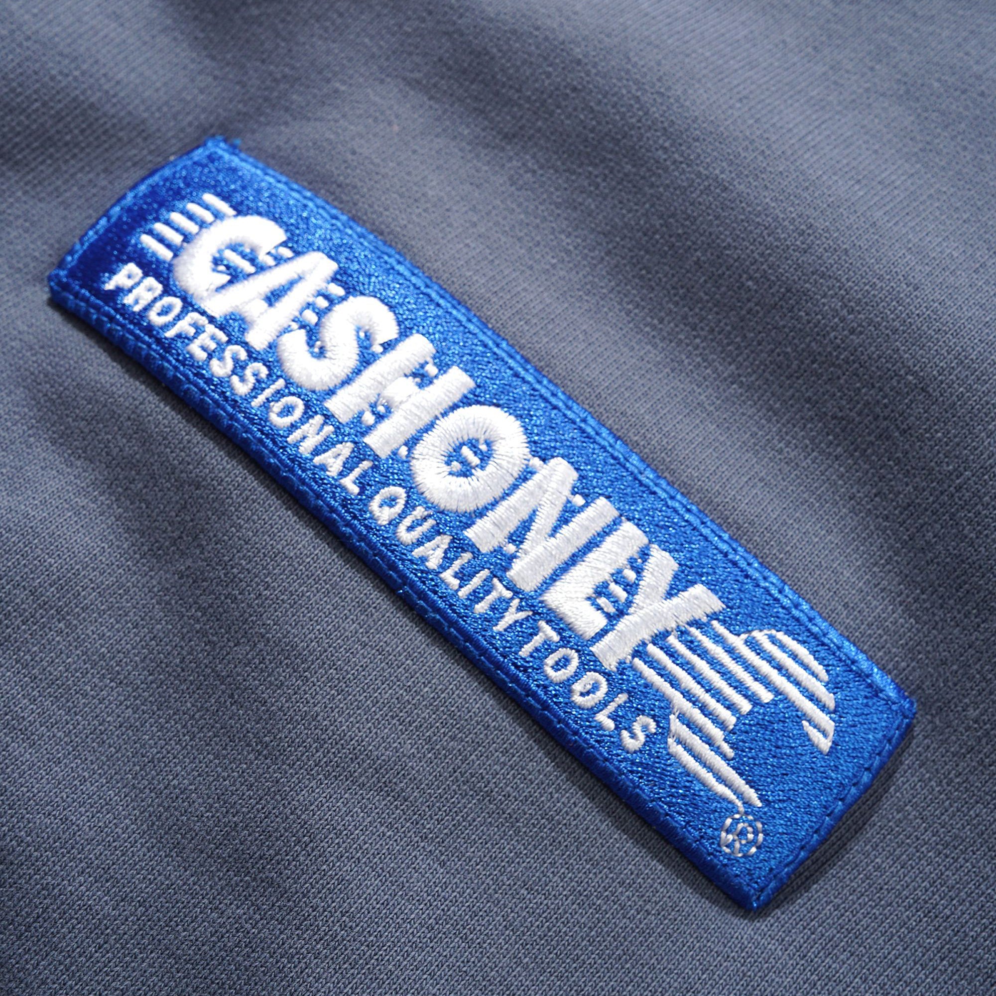 Cash Only Service Zip-Thru Hood Washed Navy