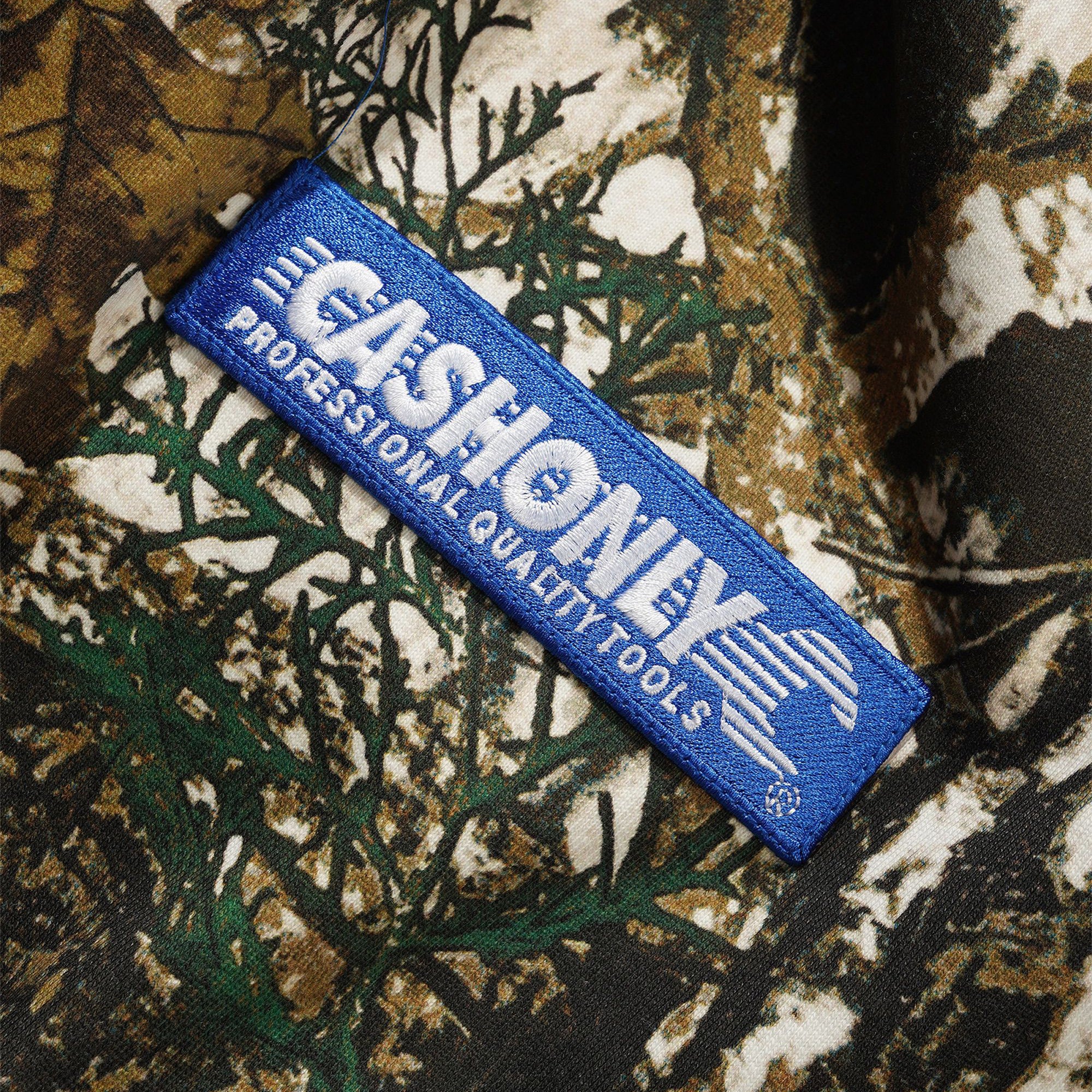 Cash Only Service Zip-Thru Hood Foliage Camo