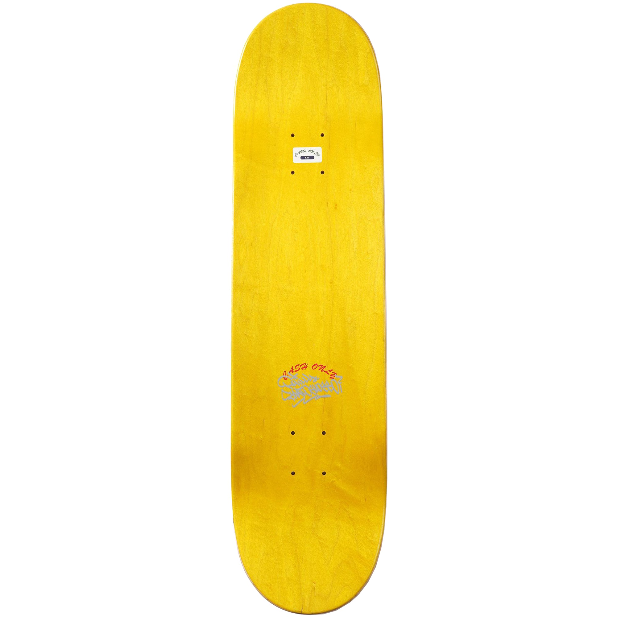 Cash Only Philly Santosuosso Skuf Skateboard Deck 8.25"