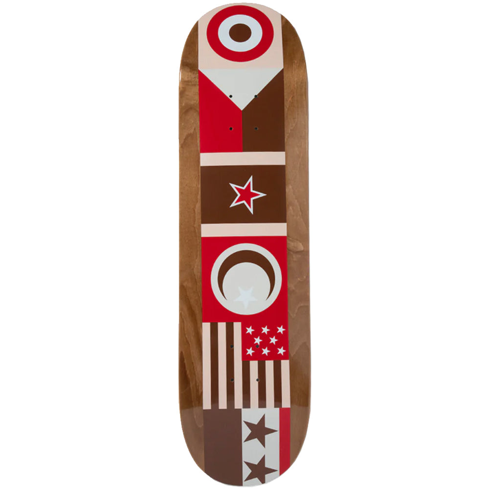 Chocolate Jordan Trahan Flyin' the Flag Skateboard Deck 8.25"