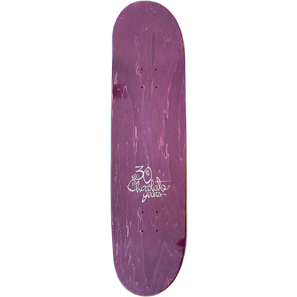Chocolate Manchester Flip the Script Twin Tip Skateboard Deck 8.25"