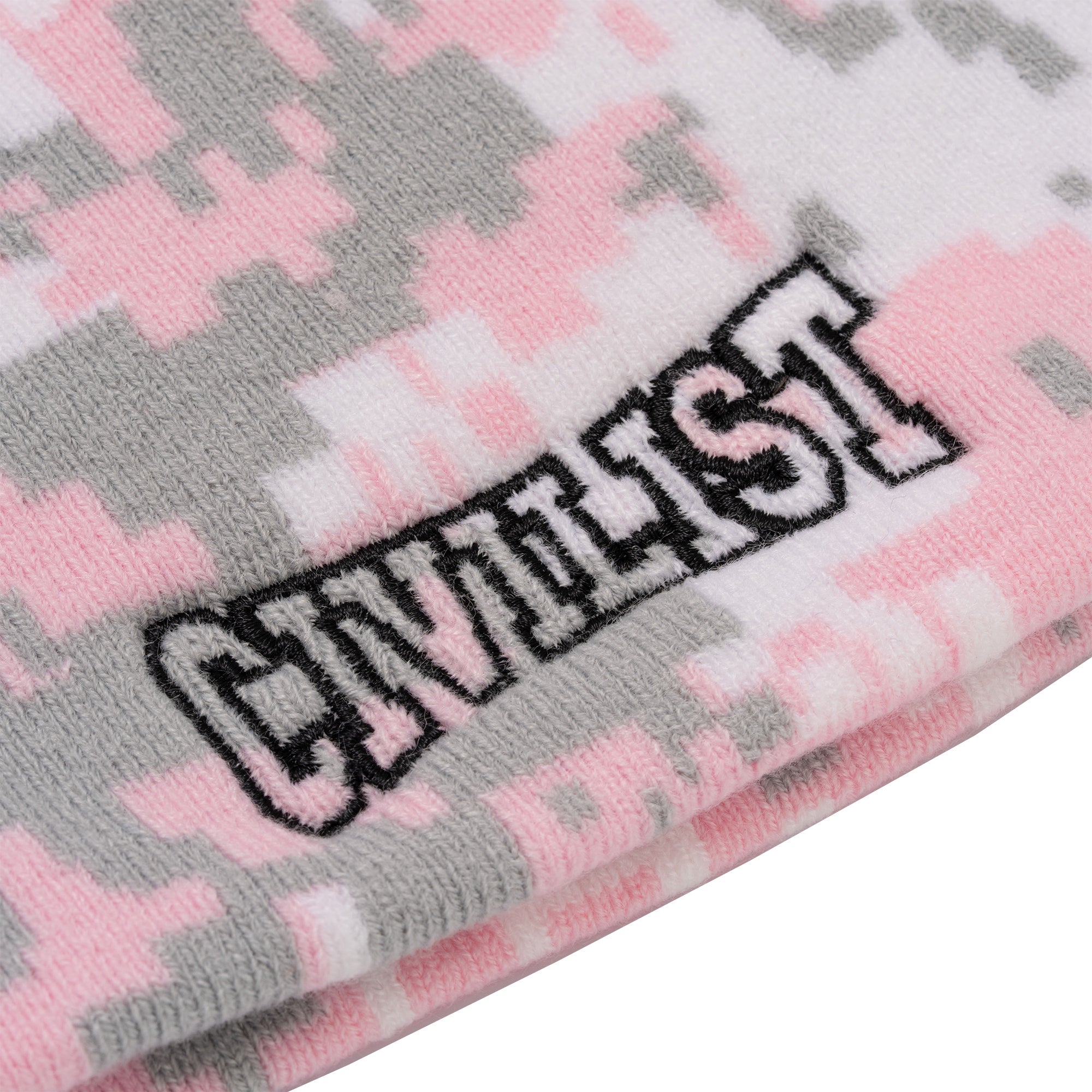 Civilist Skully Beanie Pink Digi Camo