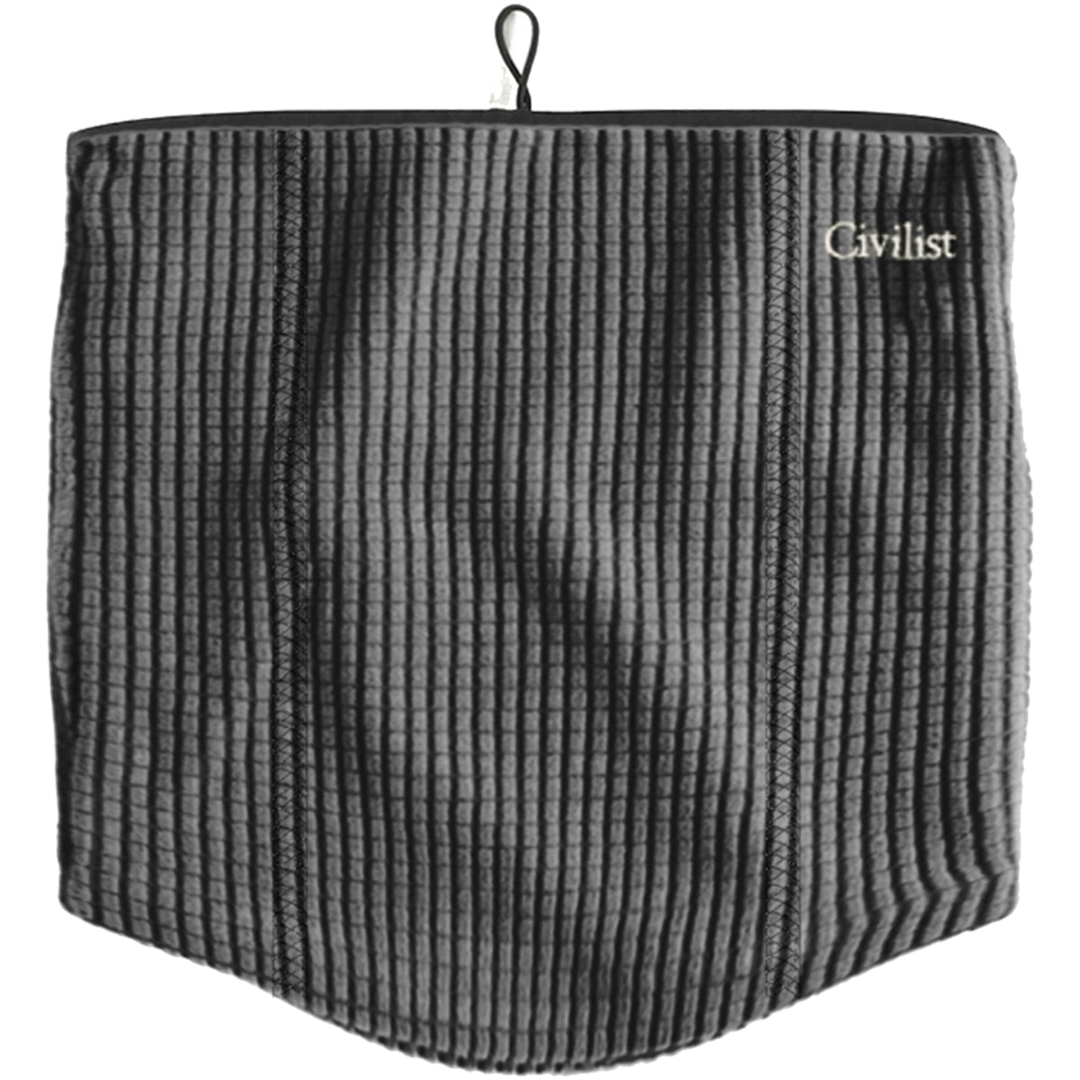 Civilist Fleece Neck Gaiter Charcoal