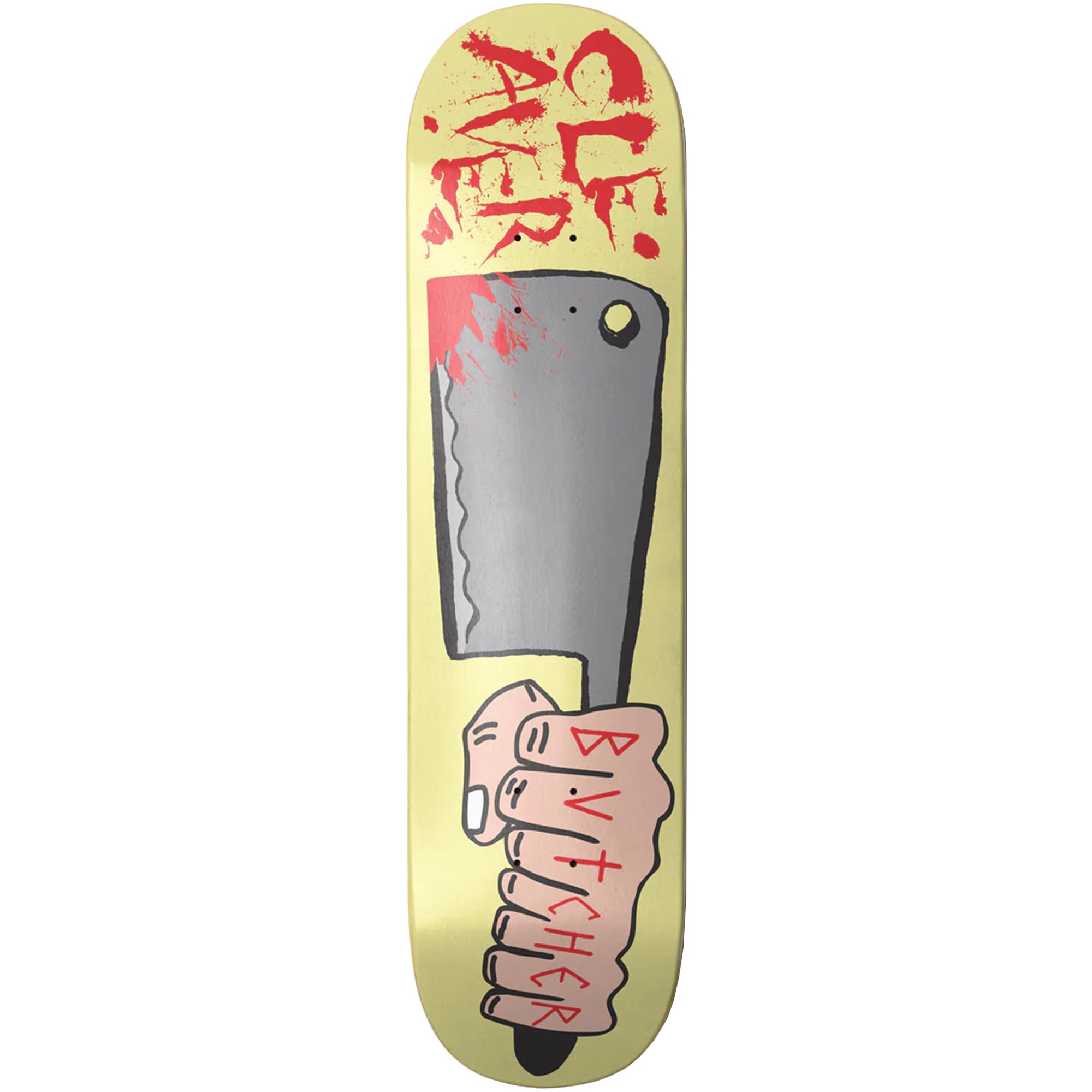 Cleaver Diego Bucchieri Cleaver Fist Skateboard Deck 8.25"