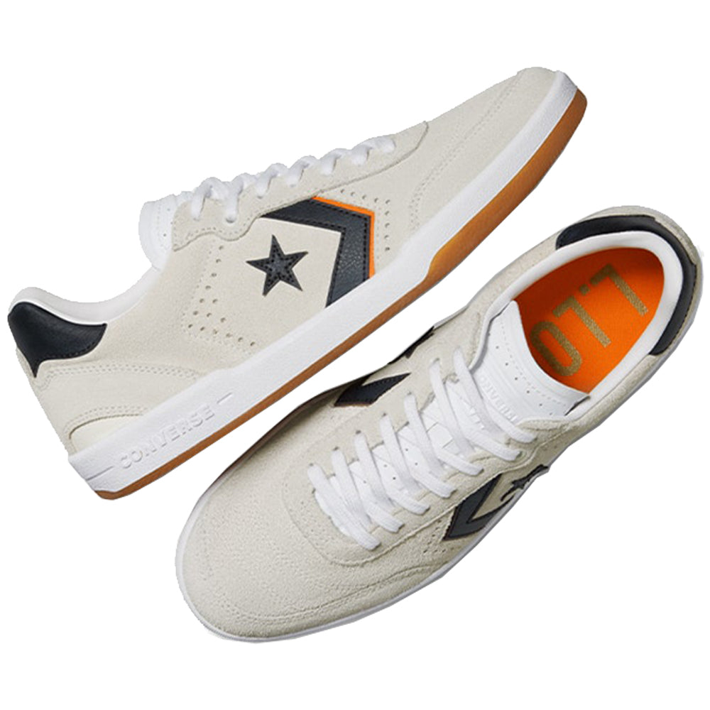 Converse CONS Louie Lopez Pro 2 Ox Shoes Egret/White/Orange