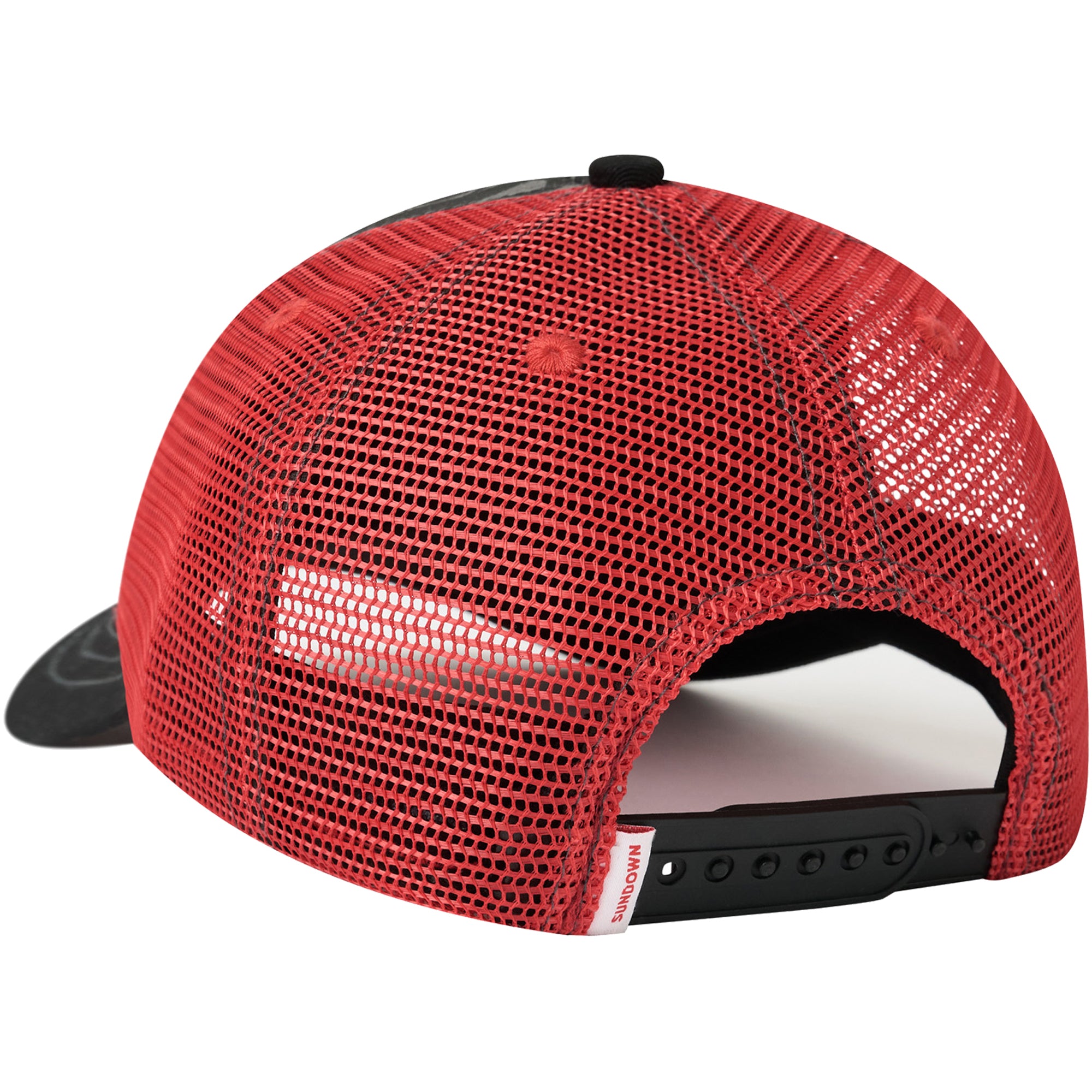 Come Sundown Gravitational Trucker Cap Black/Red
