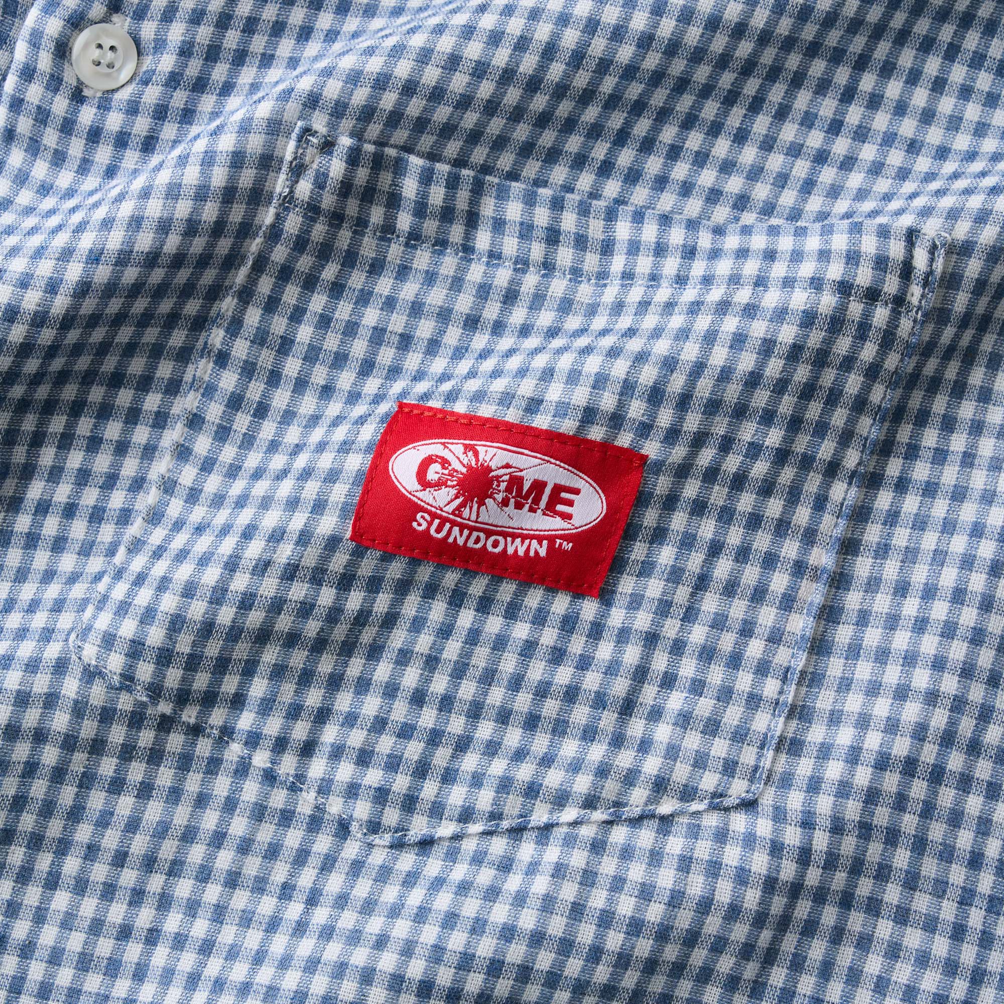 Come Sundown Handsome Shirt Blue/White