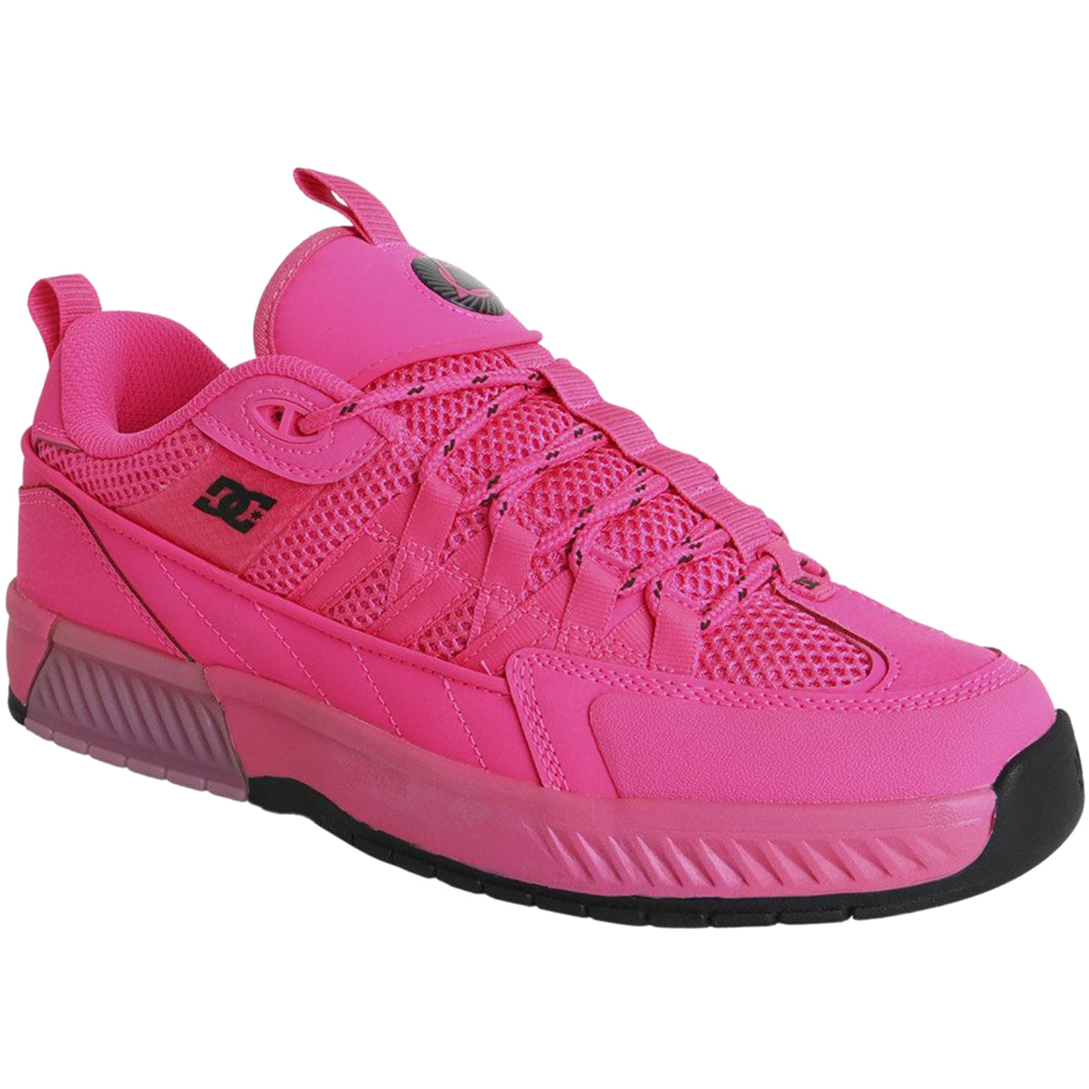 DC Lucien Shoes Hot Pink/Black