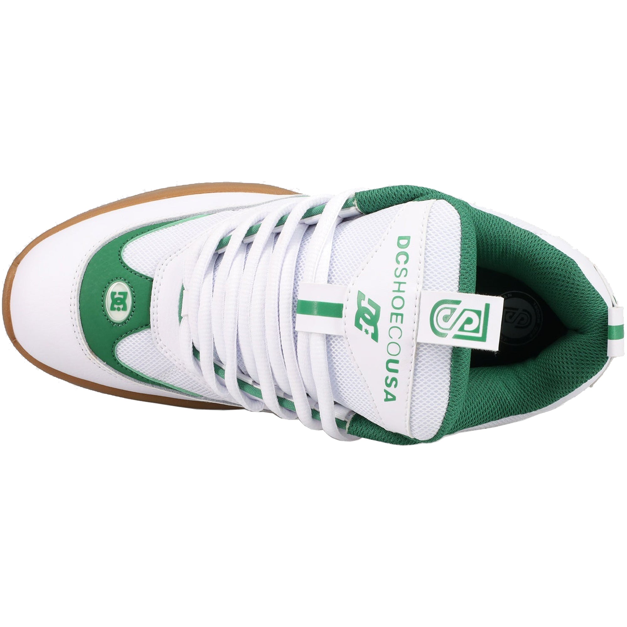 DC JS2 John Shanahan Pro Shoes White/Green/Gum