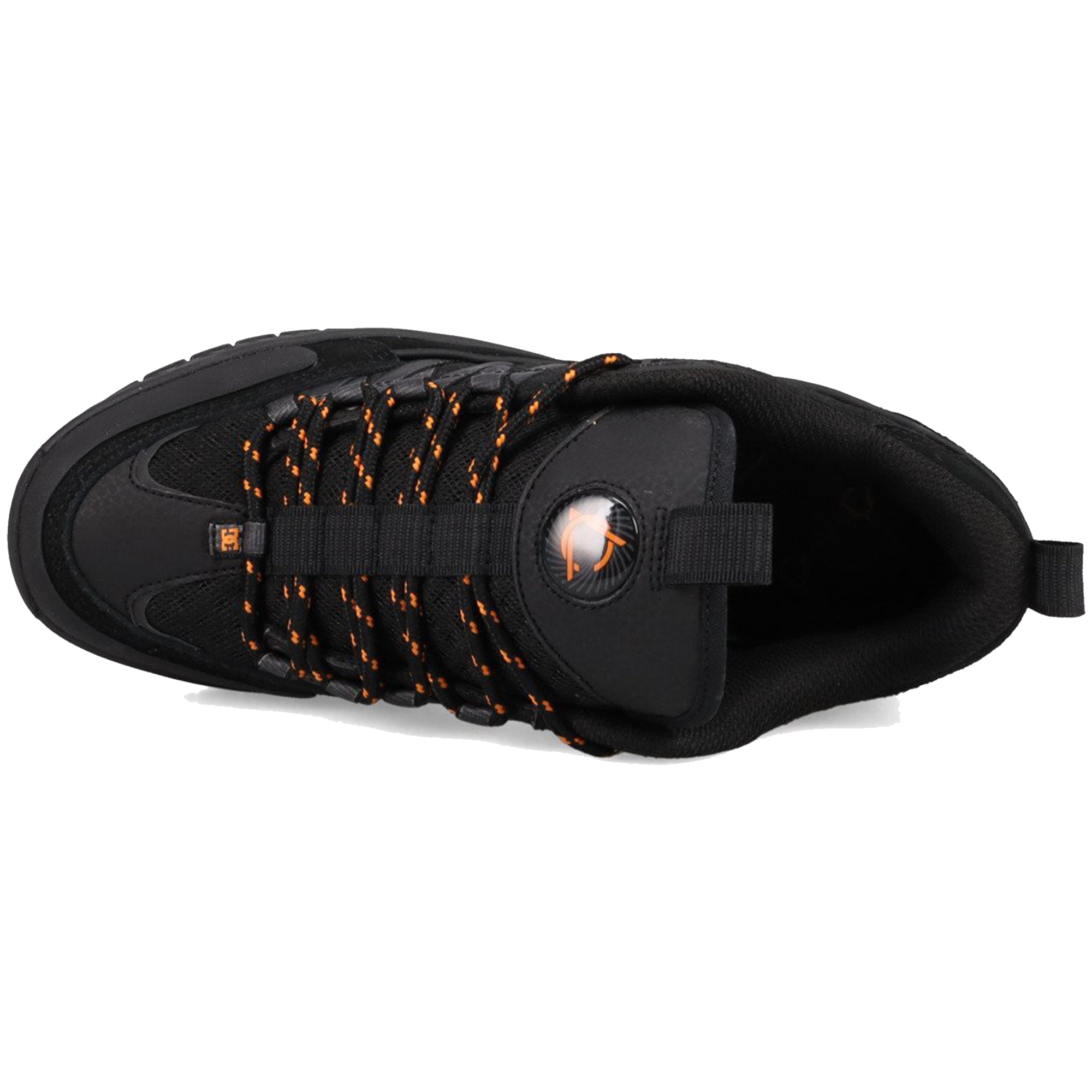 DC Lucien Shoes Black/Black/Orange