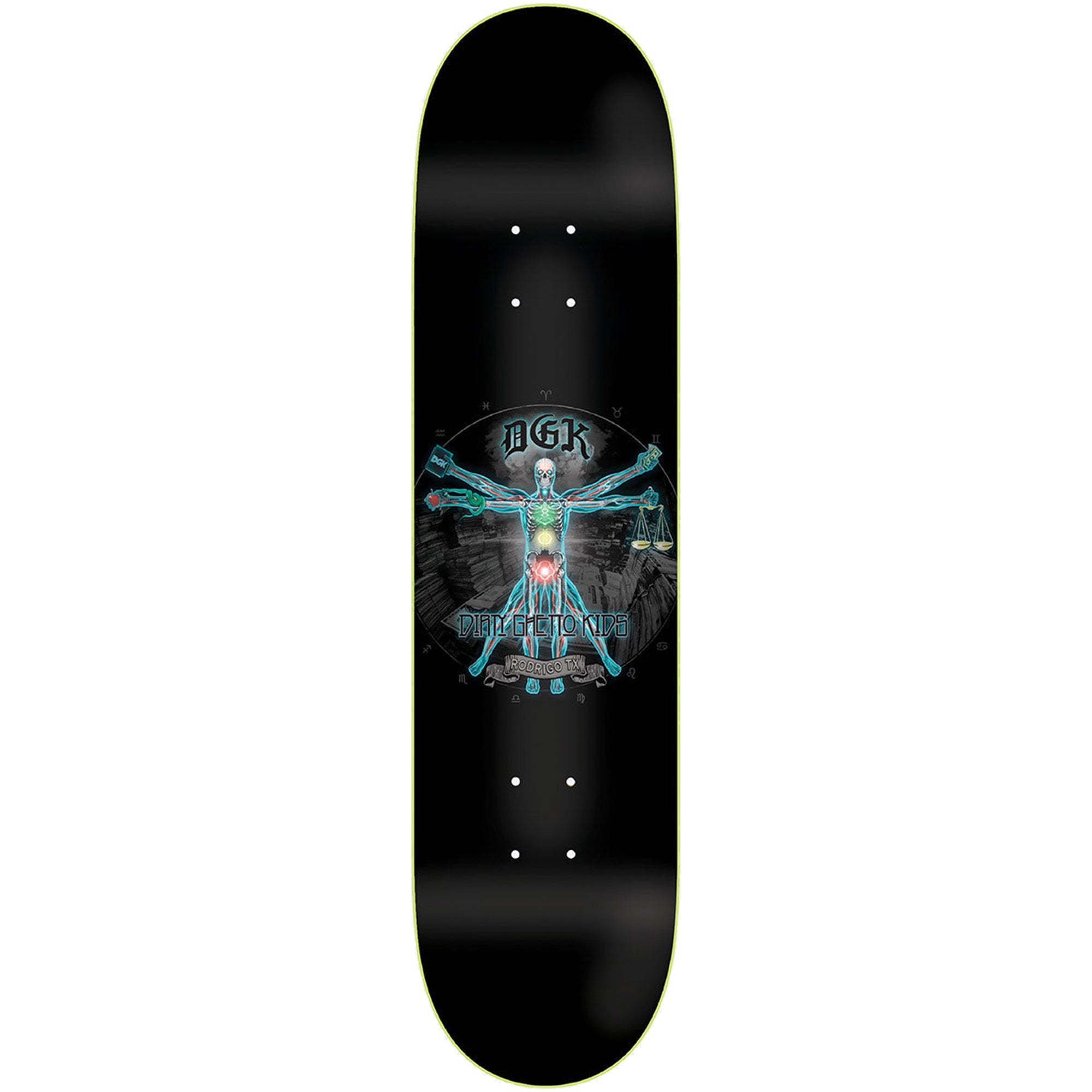 DGK Rodrigo TX Mystic Skateboard Deck 8.1"