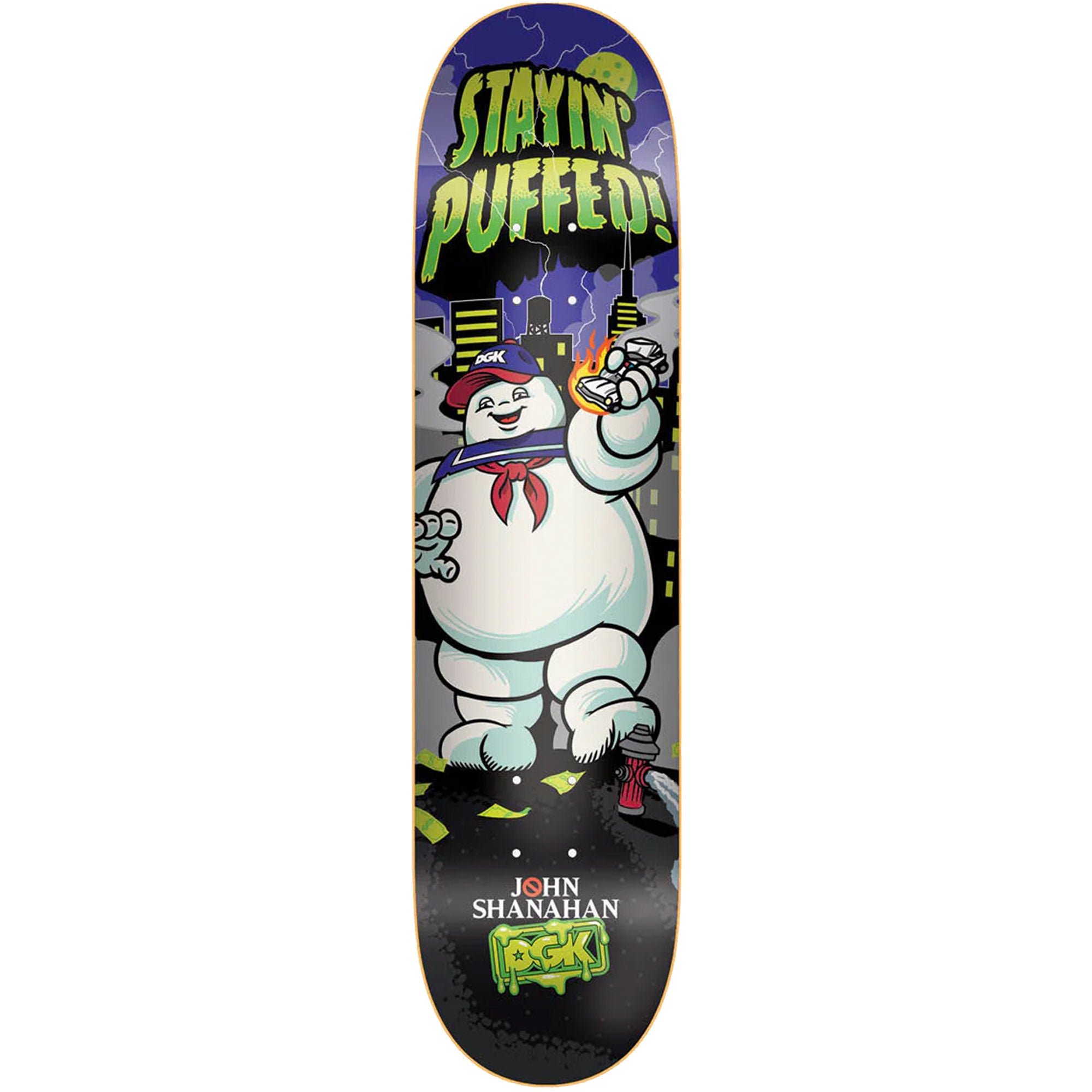 DGK John Shanahan Puffed Skateboard Deck 8.5"