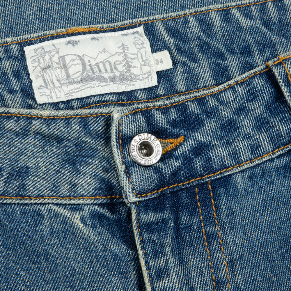 Dime MTL Classic Relaxed Denim Pants Sandblasted Indigo
