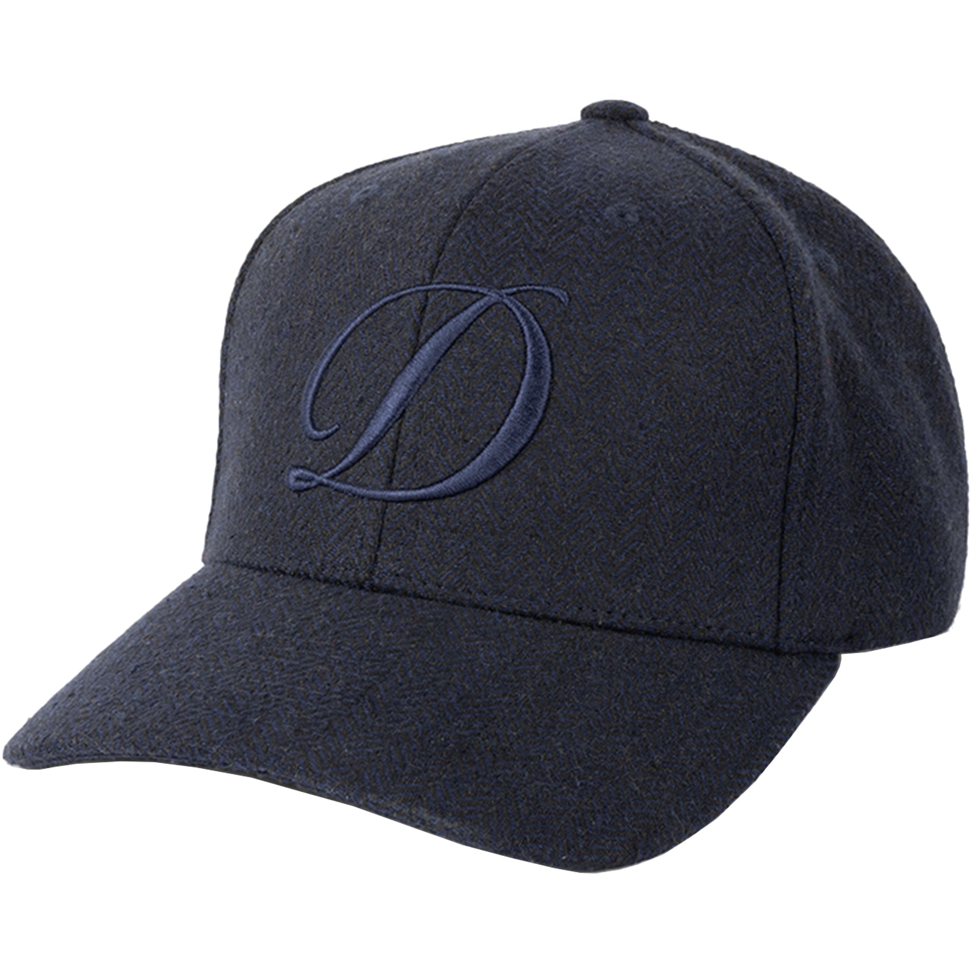 Dime MTL D Full Fit Cap Herringbone Navy