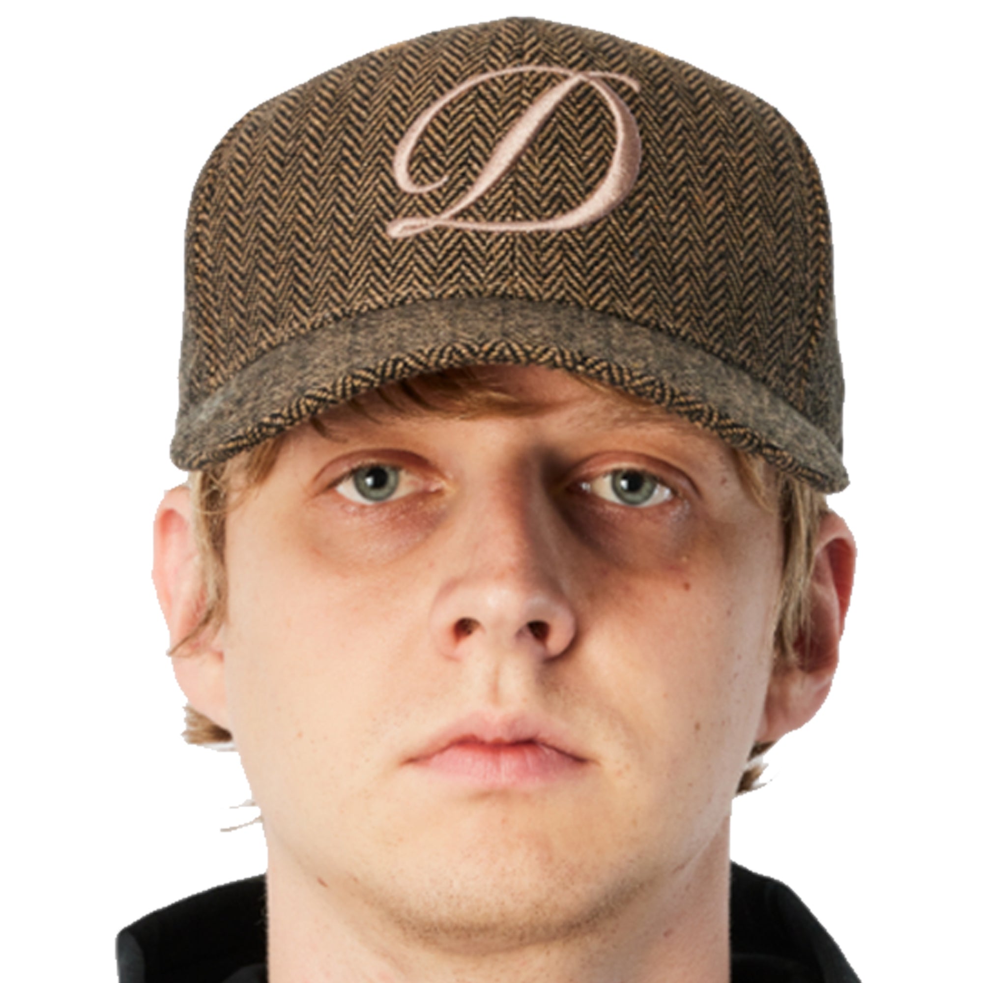 Dime MTL D Full Fit Cap Herringbone Oak