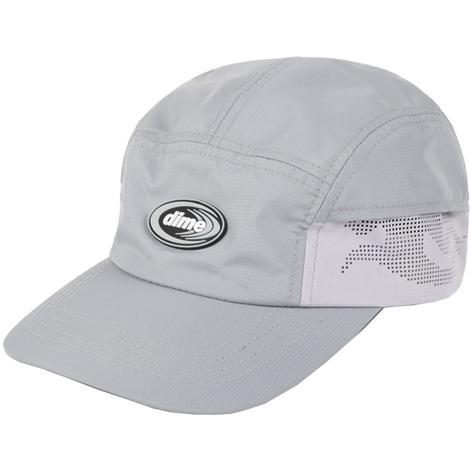 Dime MTL Perforated Tech Cap Gray