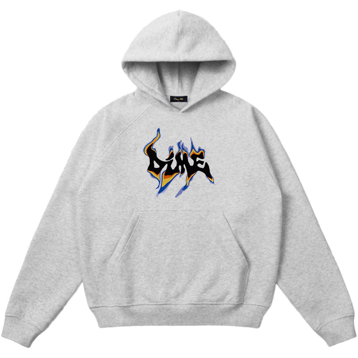 Dime MTL Oil Hoodie Heather Grey | NOTE shop