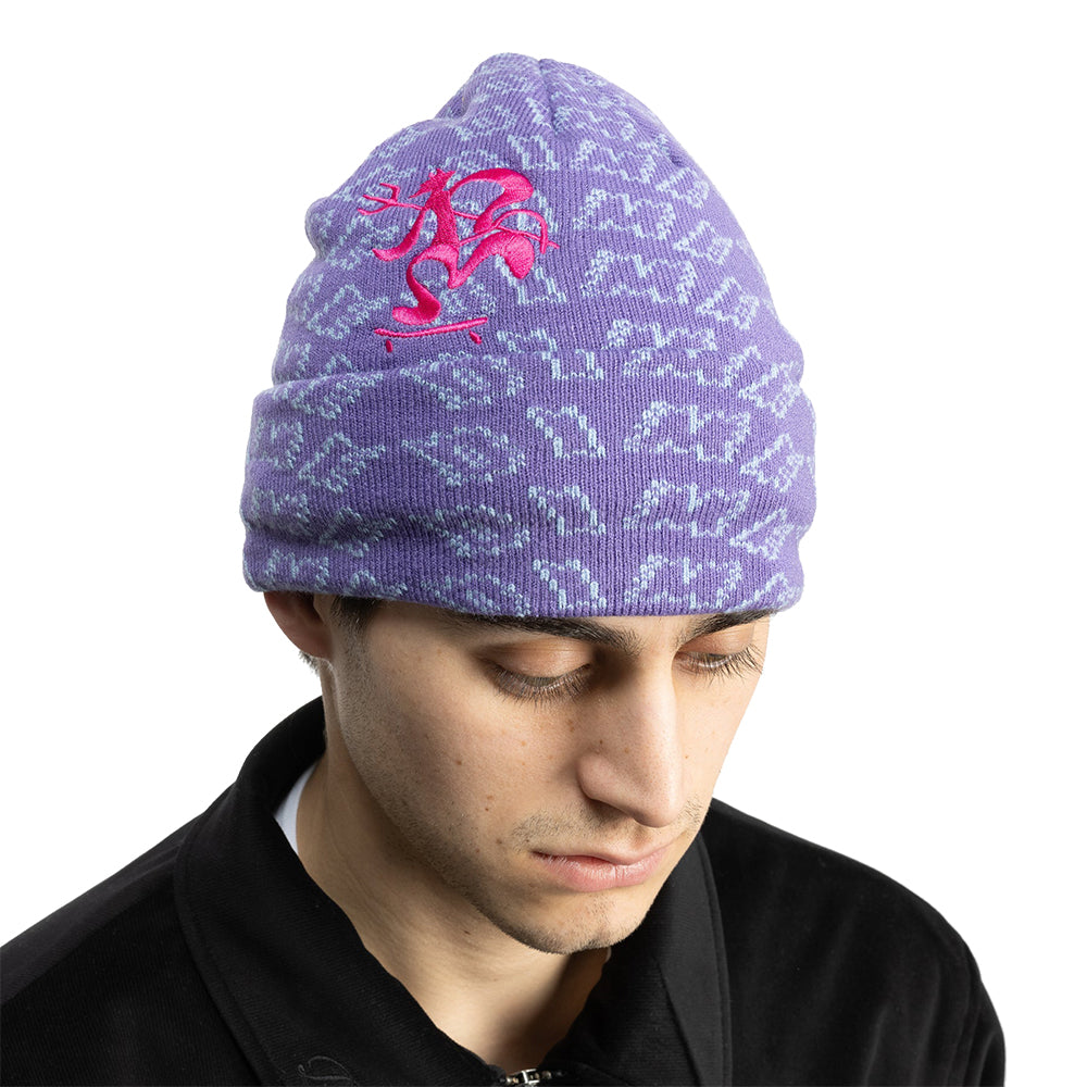 Dime MTL Chopper Fold Beanie Lavender