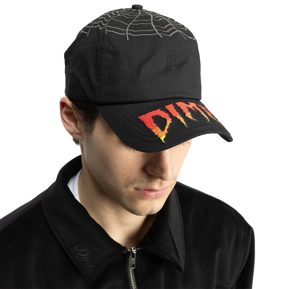 Dime MTL Spider Low Pro Cap Black