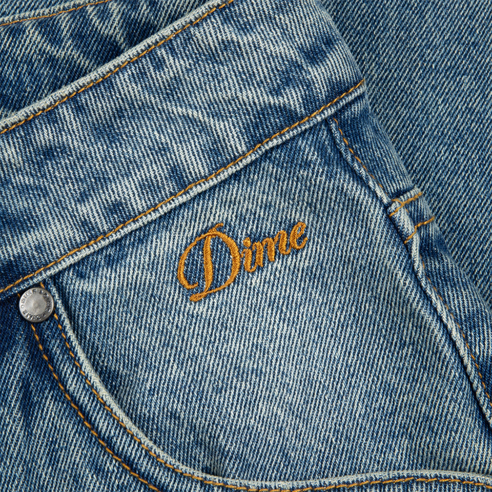Dime MTL Classic Relaxed Denim Pants Sandblasted Indigo