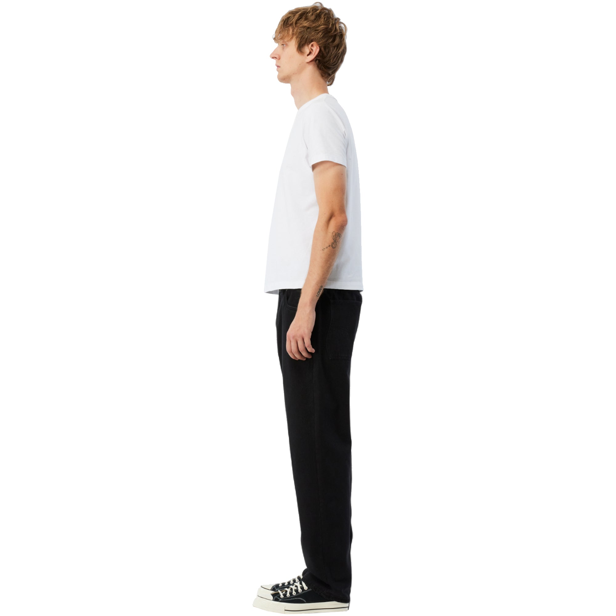 Dime MTL Relaxed Denim Pants Black
