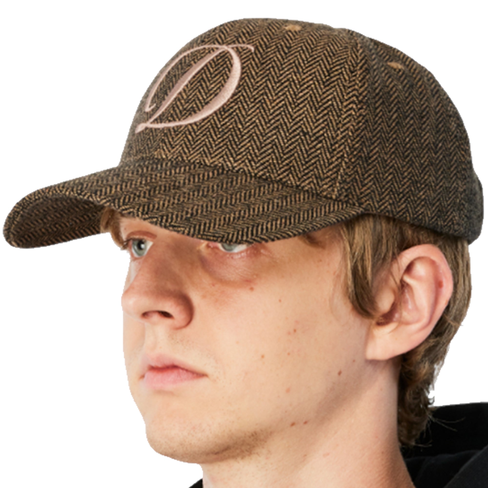 Dime MTL D Full Fit Cap Herringbone Oak