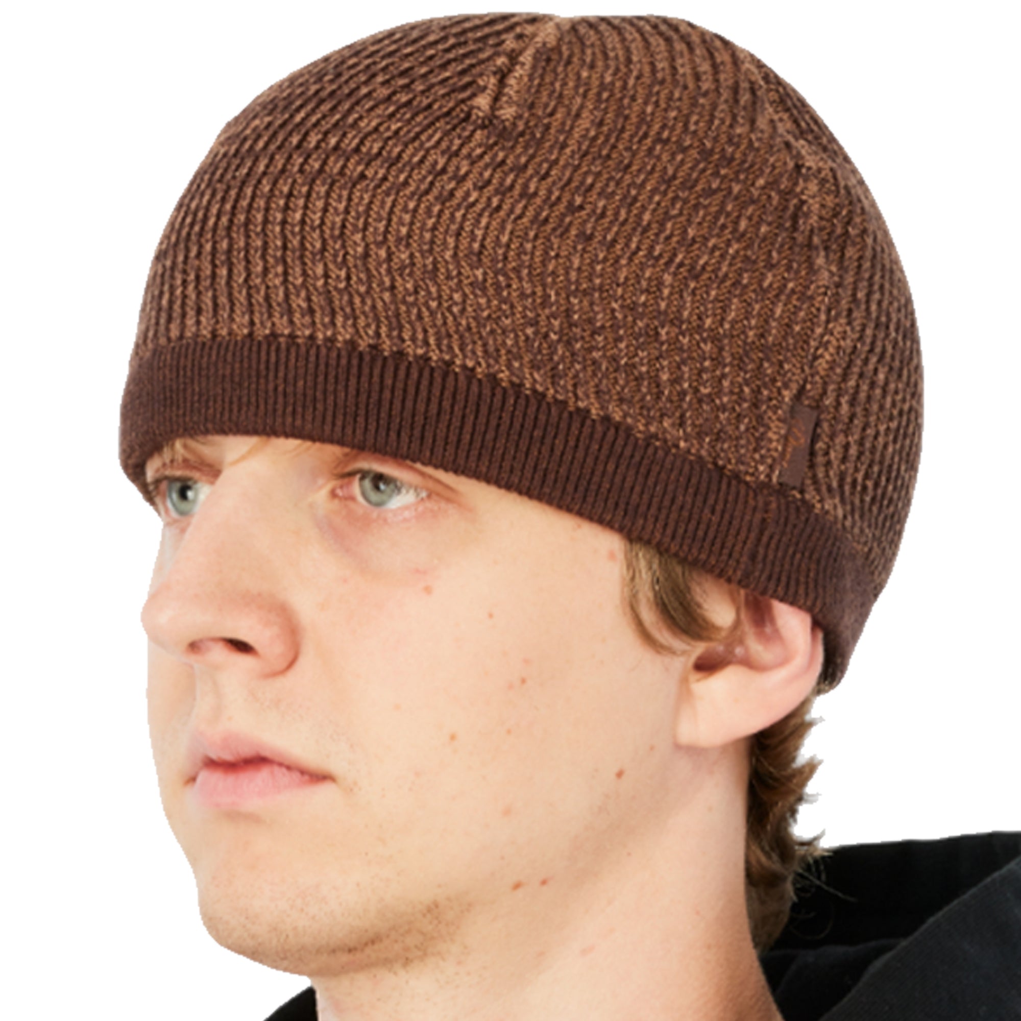 Dime MTL Wave Knit Skully Brown