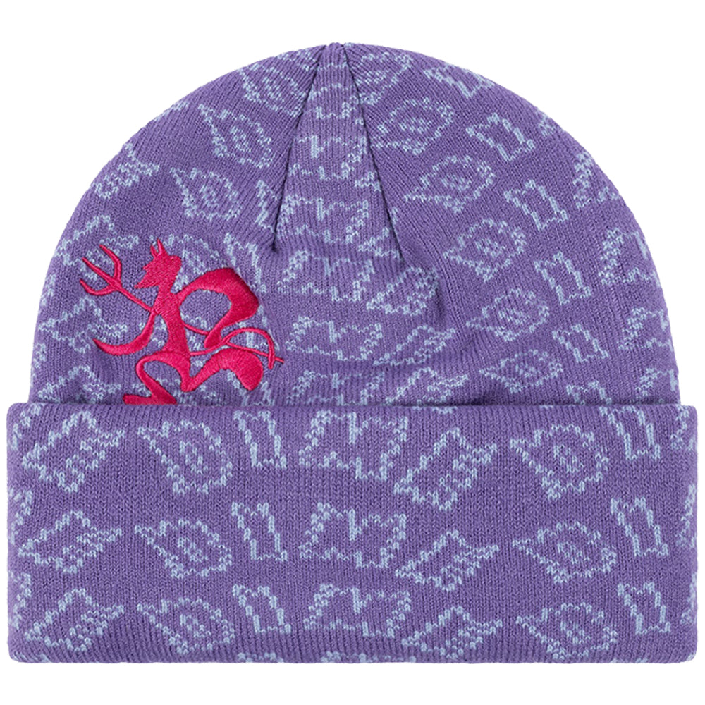Dime MTL Chopper Fold Beanie Lavender