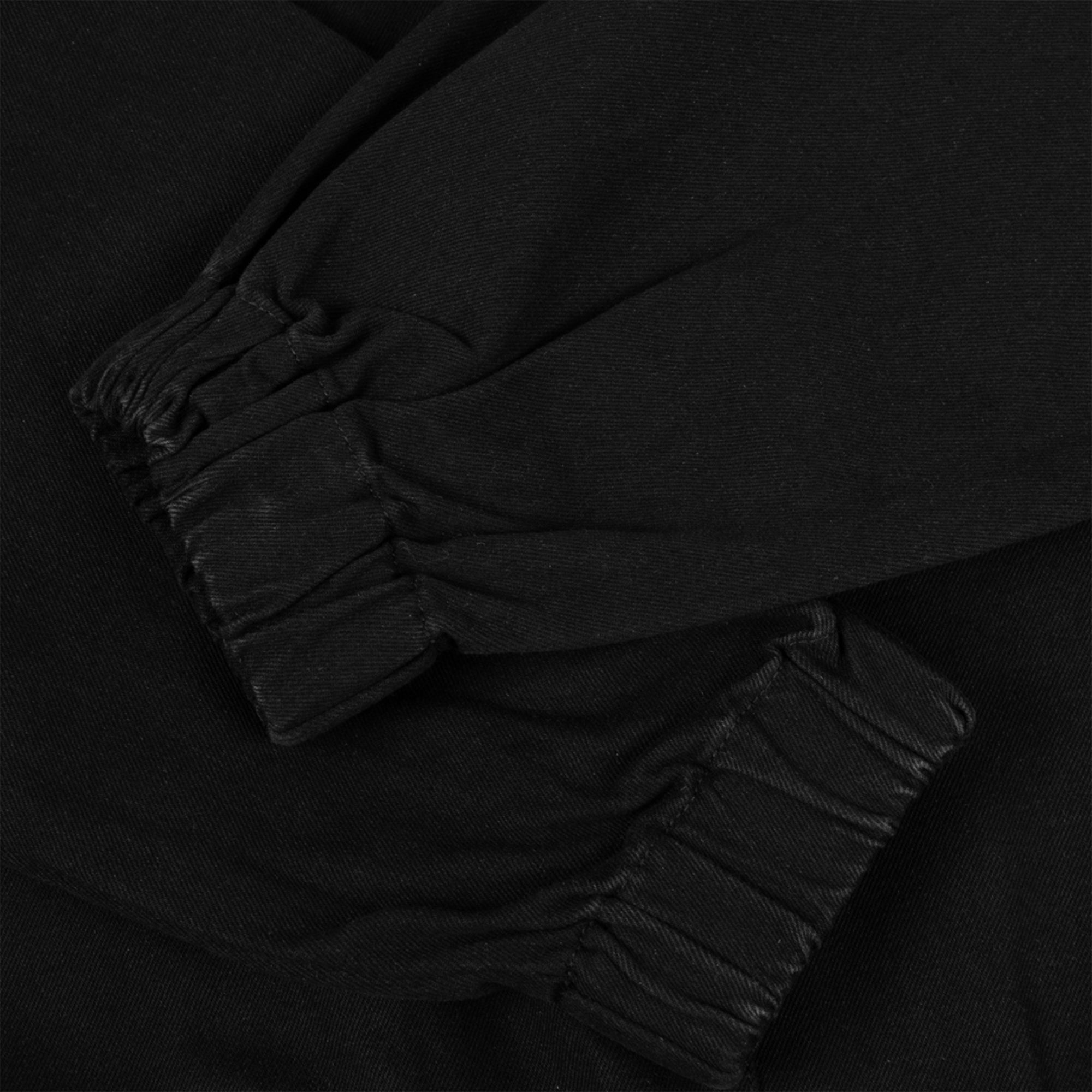 Dime MTL Hooded Denim Jacket Black