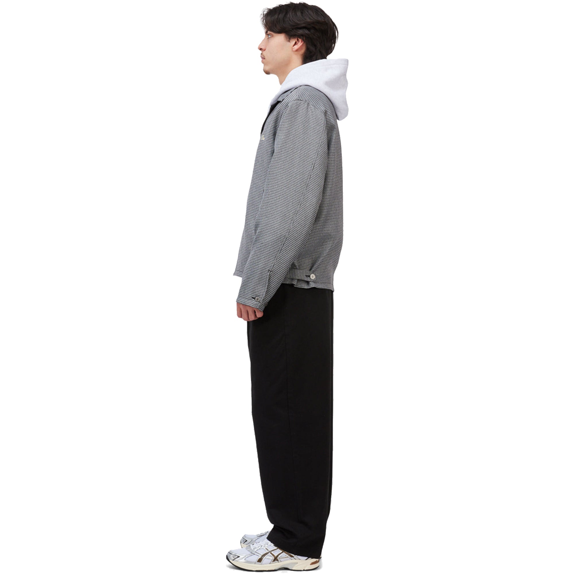 Dime MTL Houndstooth Jacket Grey